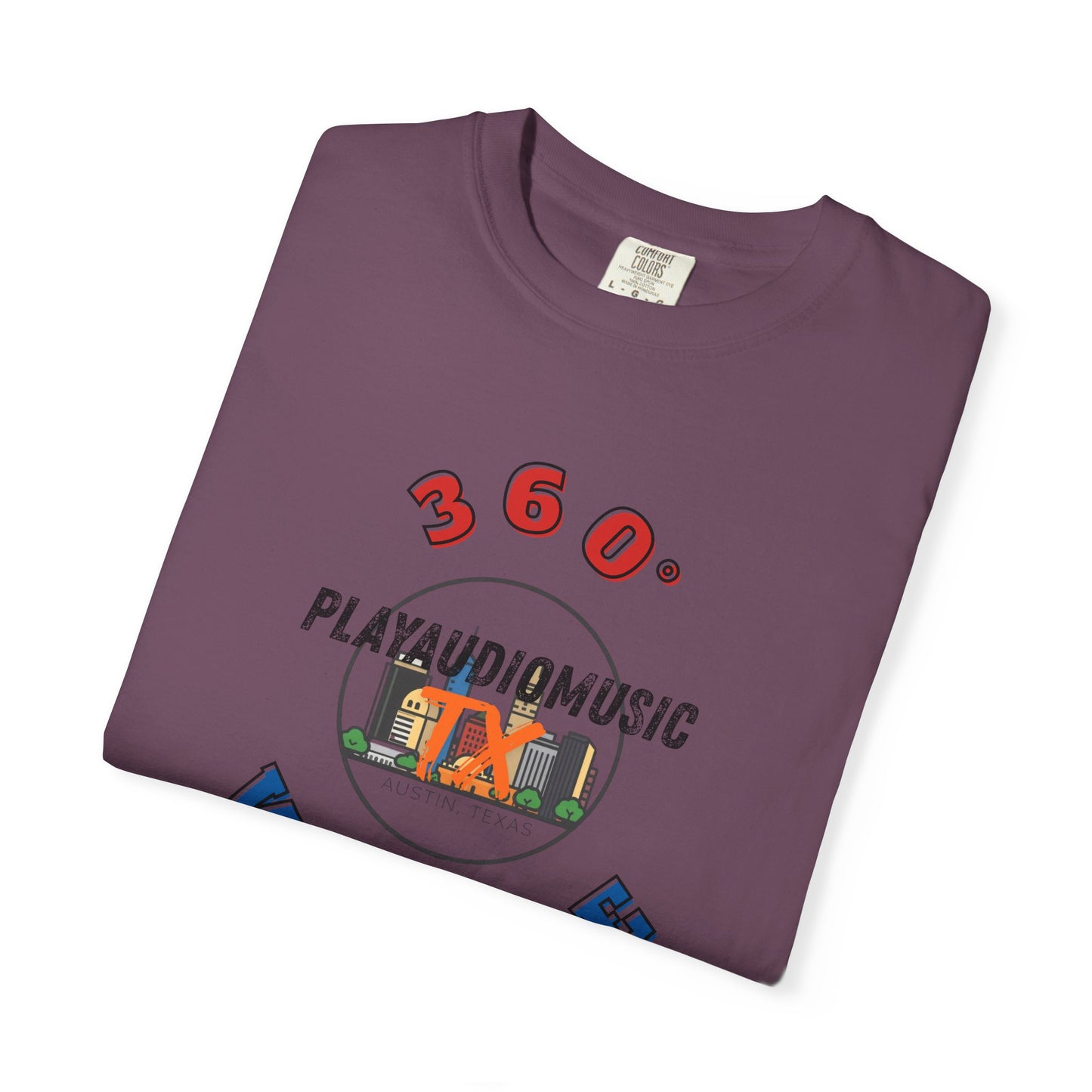 PLAYAUDIOMUSIC® 360WITME™ PXTX TEE