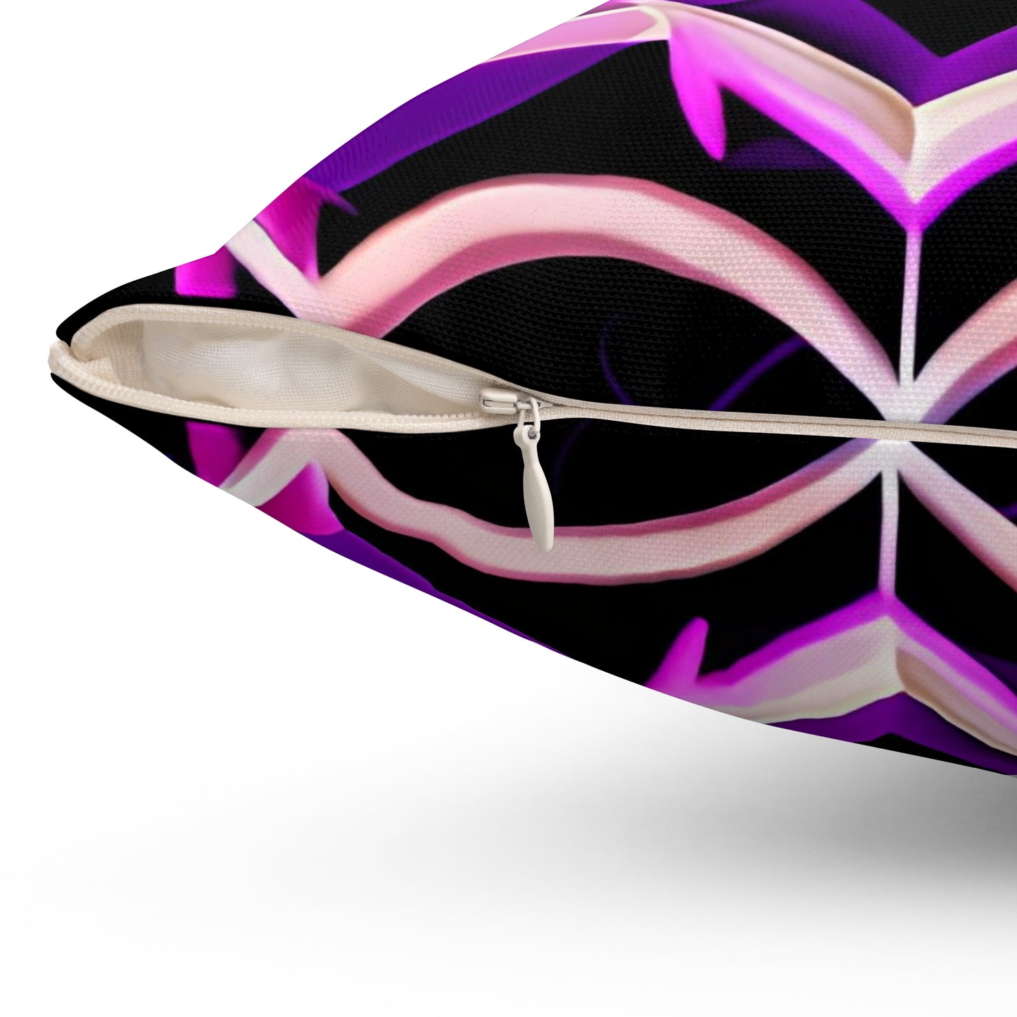 Spun Polyester Square Pillow