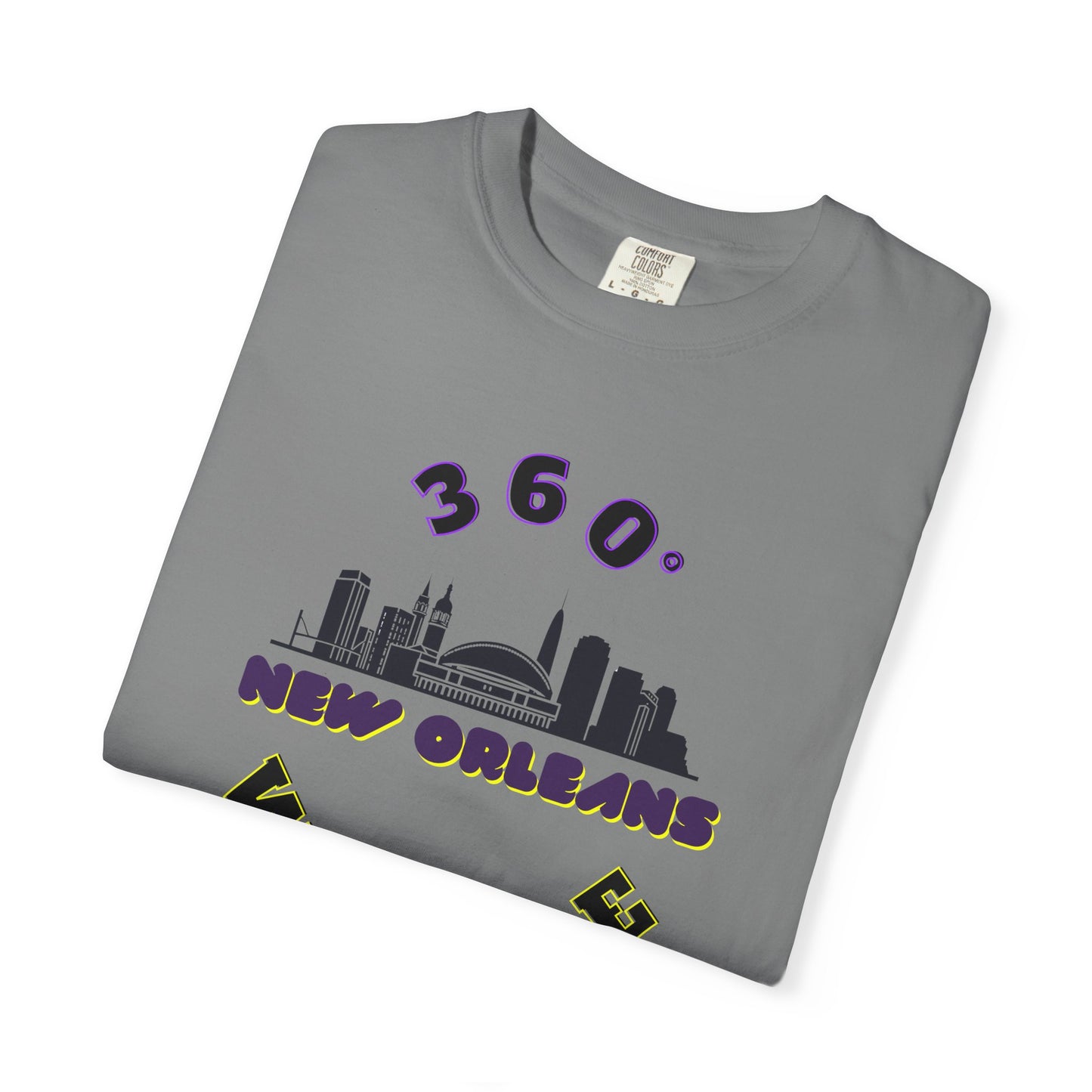 PLAYAUDIOMUSIC® 360WITME™ ORLEANS CITY TEE