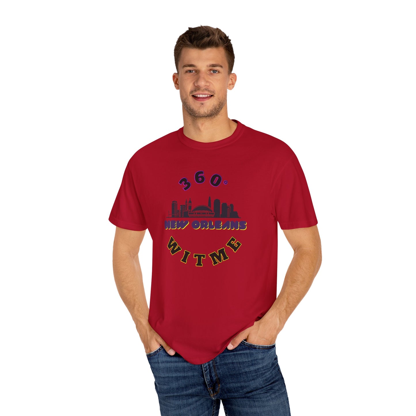 PLAYAUDIOMUSIC® 360WITME™ ORLEANS CITY TEE