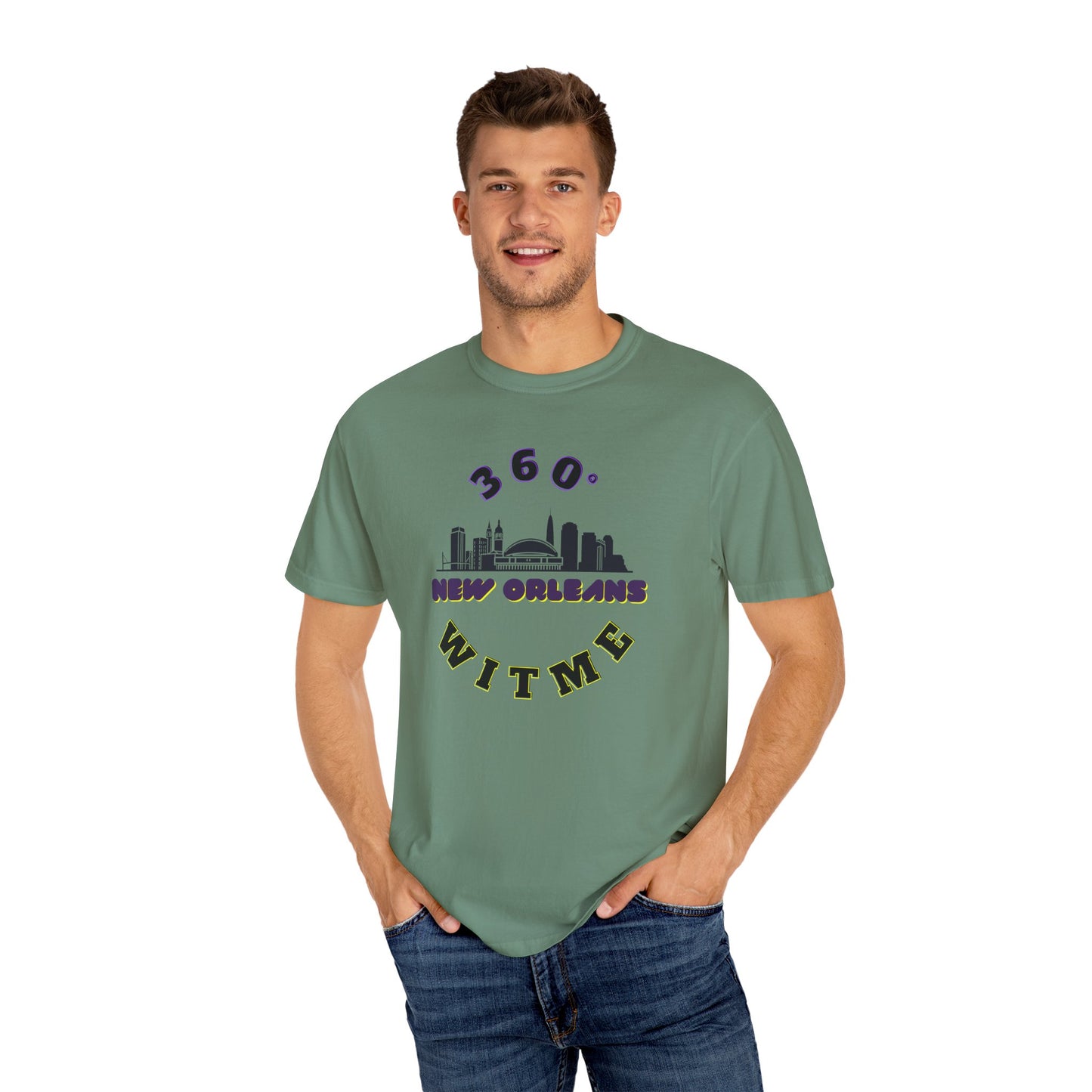 PLAYAUDIOMUSIC® 360WITME™ ORLEANS CITY TEE