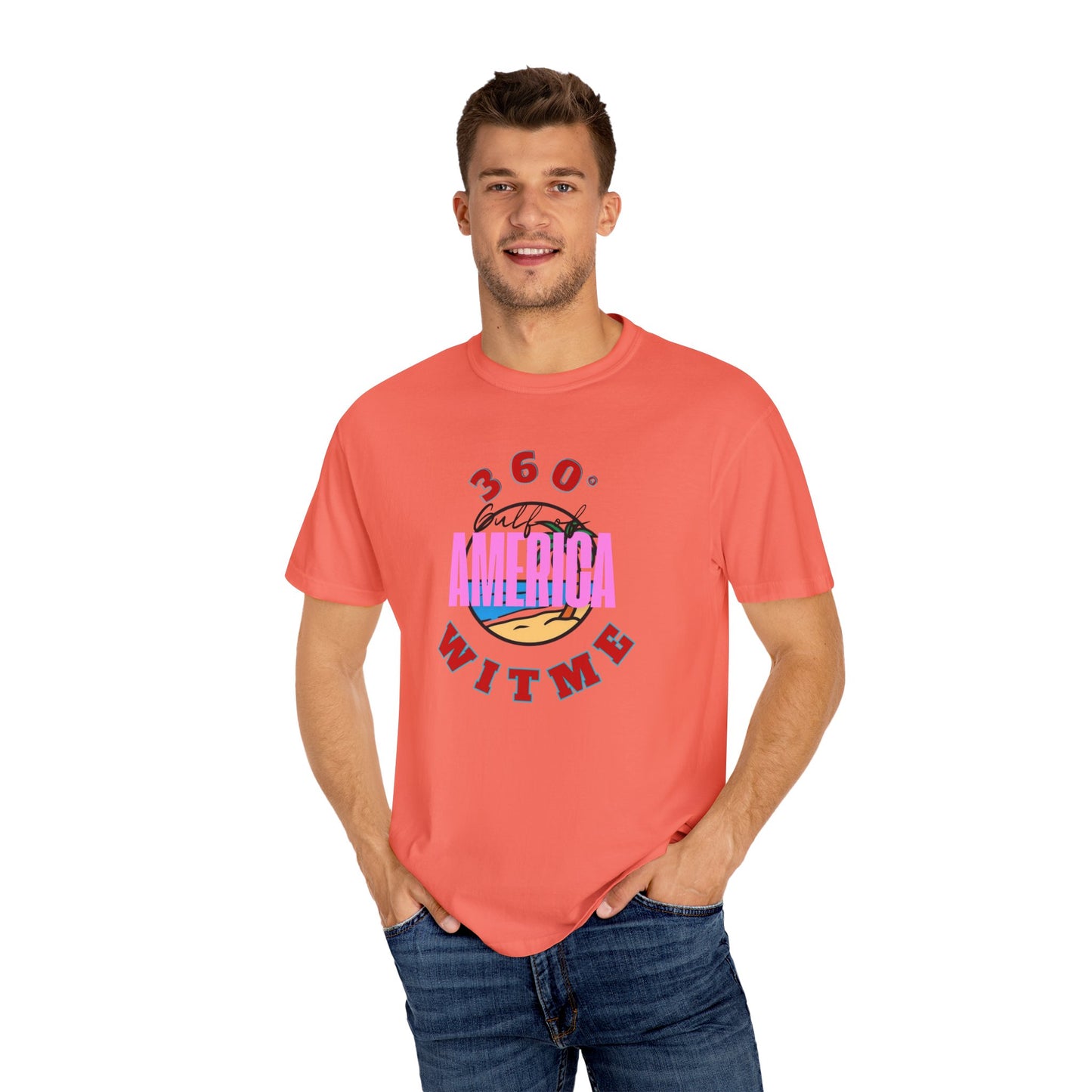 PLAYAUDIOMUSIC® 360WITME™ AMERICA CITY TEE