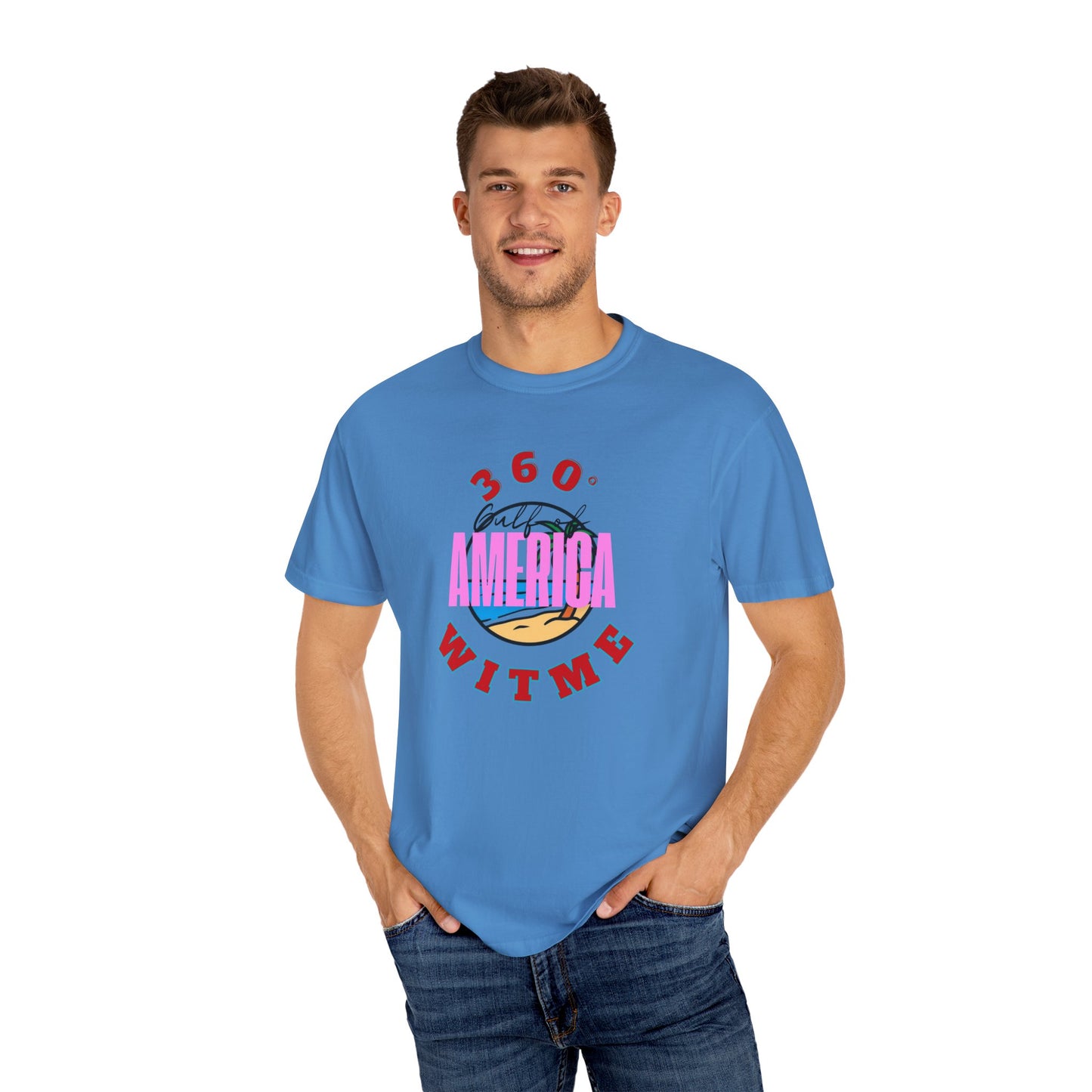 PLAYAUDIOMUSIC® 360WITME™ AMERICA CITY TEE