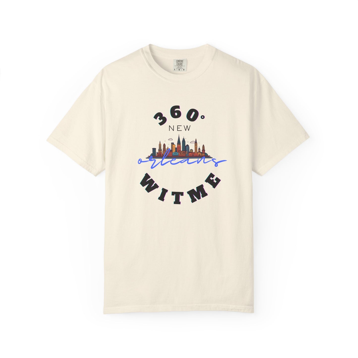 PLAYAUDIOMUSIC® 360WITME™ New Orleans Skyline TEE