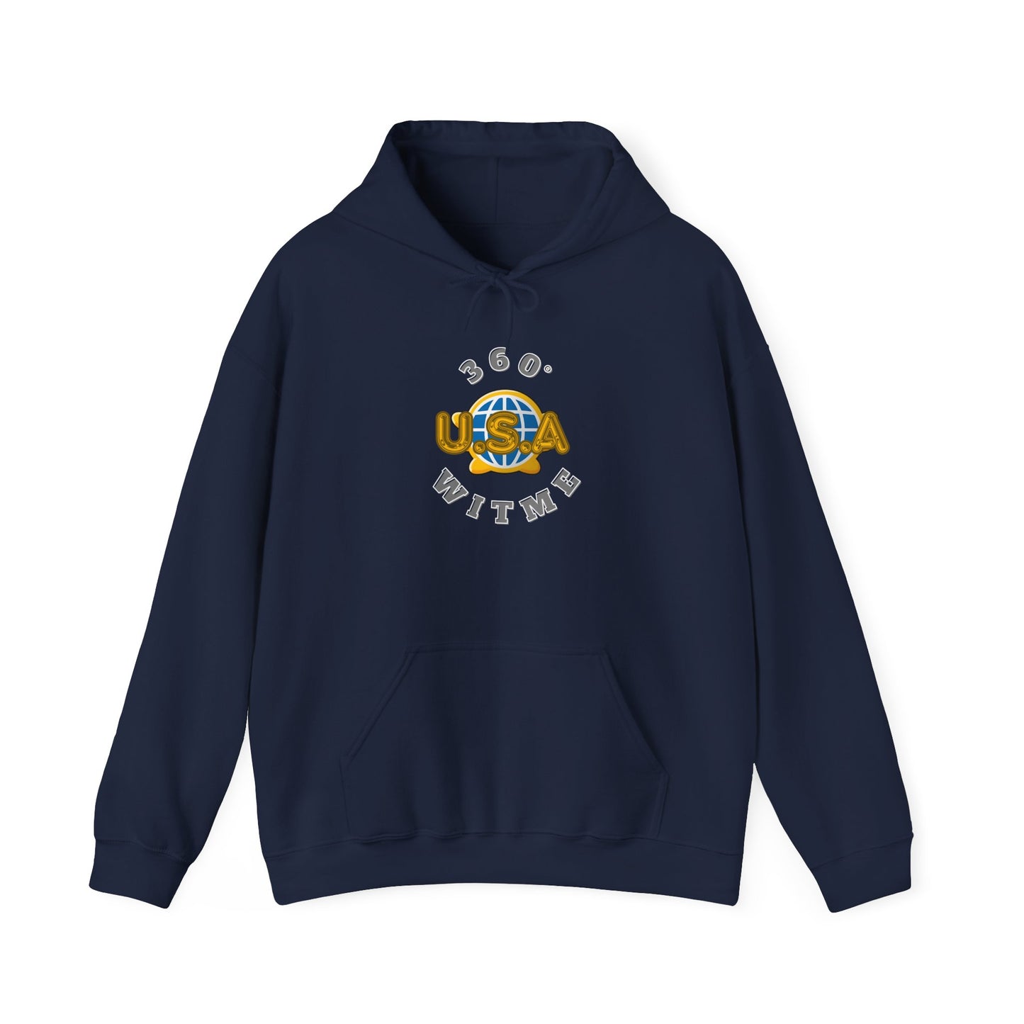 PLAYAUDIOMUSIC® 360WITME™ USA GLOBAL Hoodie