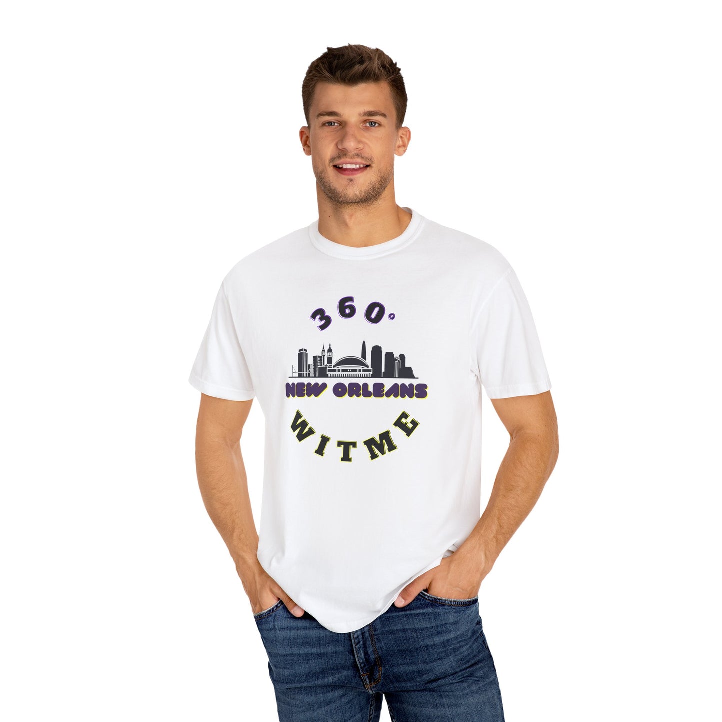 PLAYAUDIOMUSIC® 360WITME™ ORLEANS CITY TEE