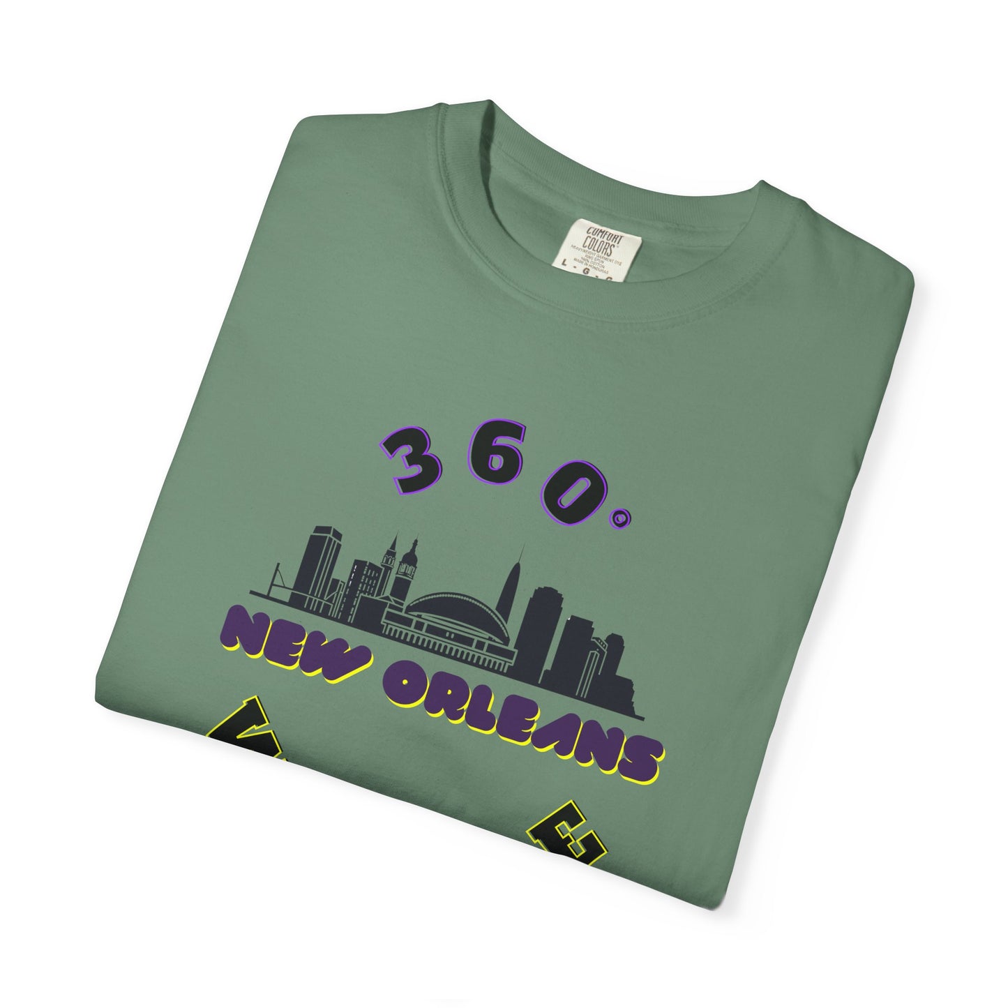 PLAYAUDIOMUSIC® 360WITME™ ORLEANS CITY TEE