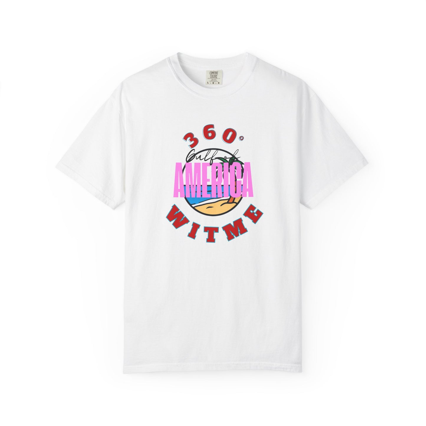 PLAYAUDIOMUSIC® 360WITME™ AMERICA CITY TEE
