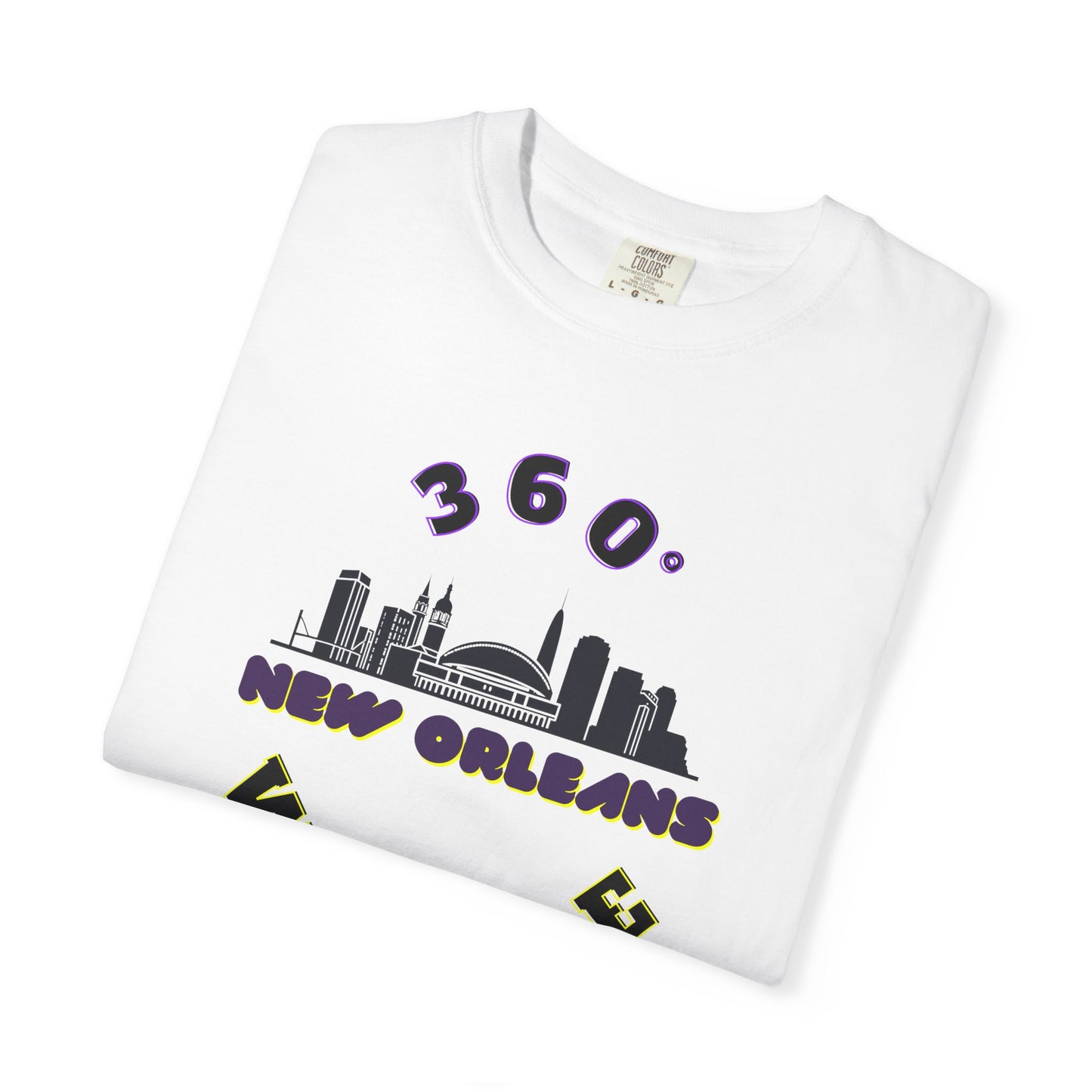 PLAYAUDIOMUSIC® 360WITME™ ORLEANS CITY TEE