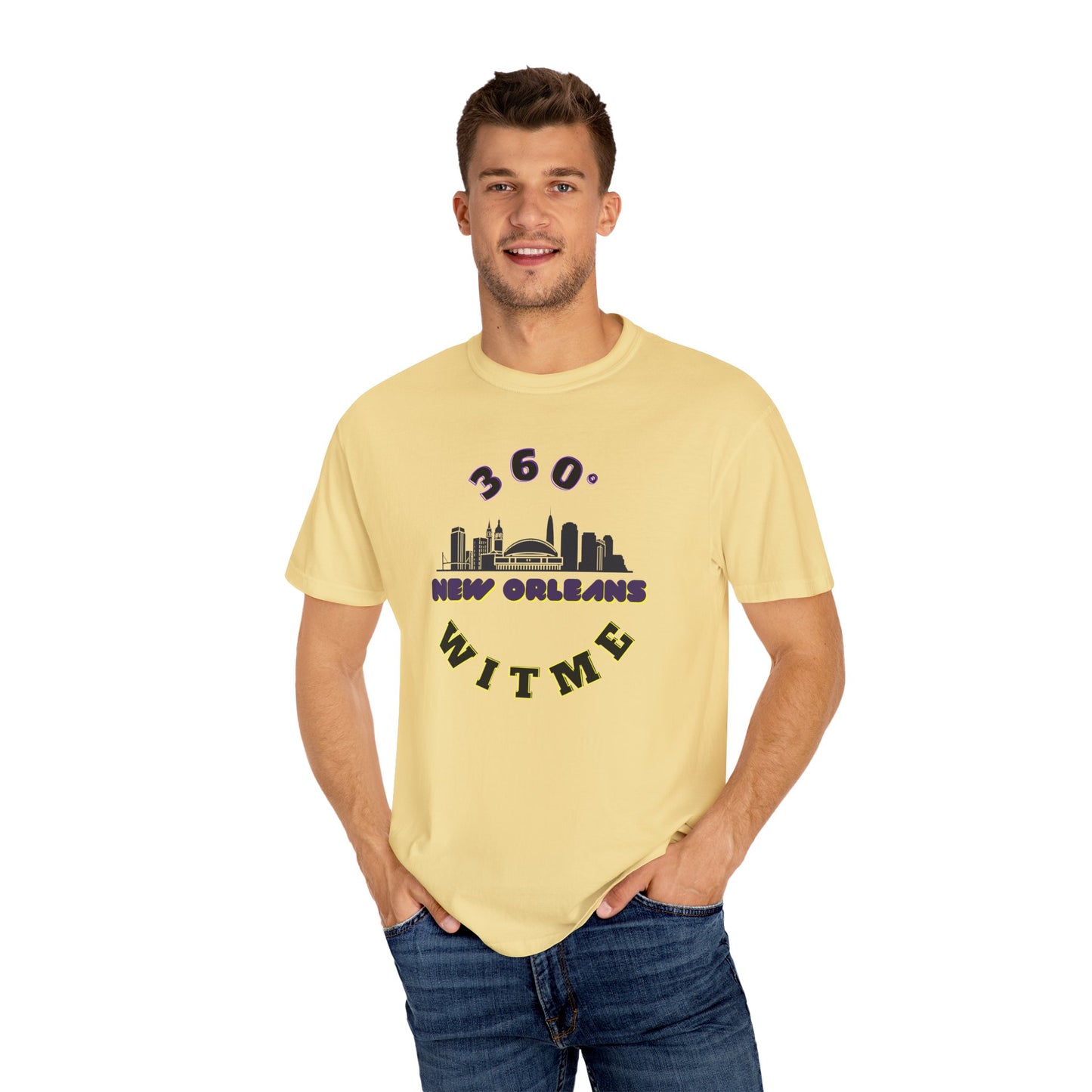 PLAYAUDIOMUSIC® 360WITME™ ORLEANS CITY TEE