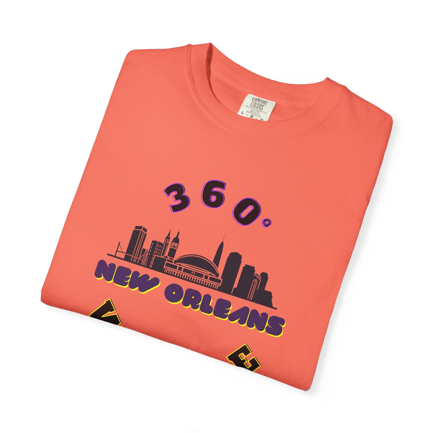PLAYAUDIOMUSIC® 360WITME™ ORLEANS CITY TEE