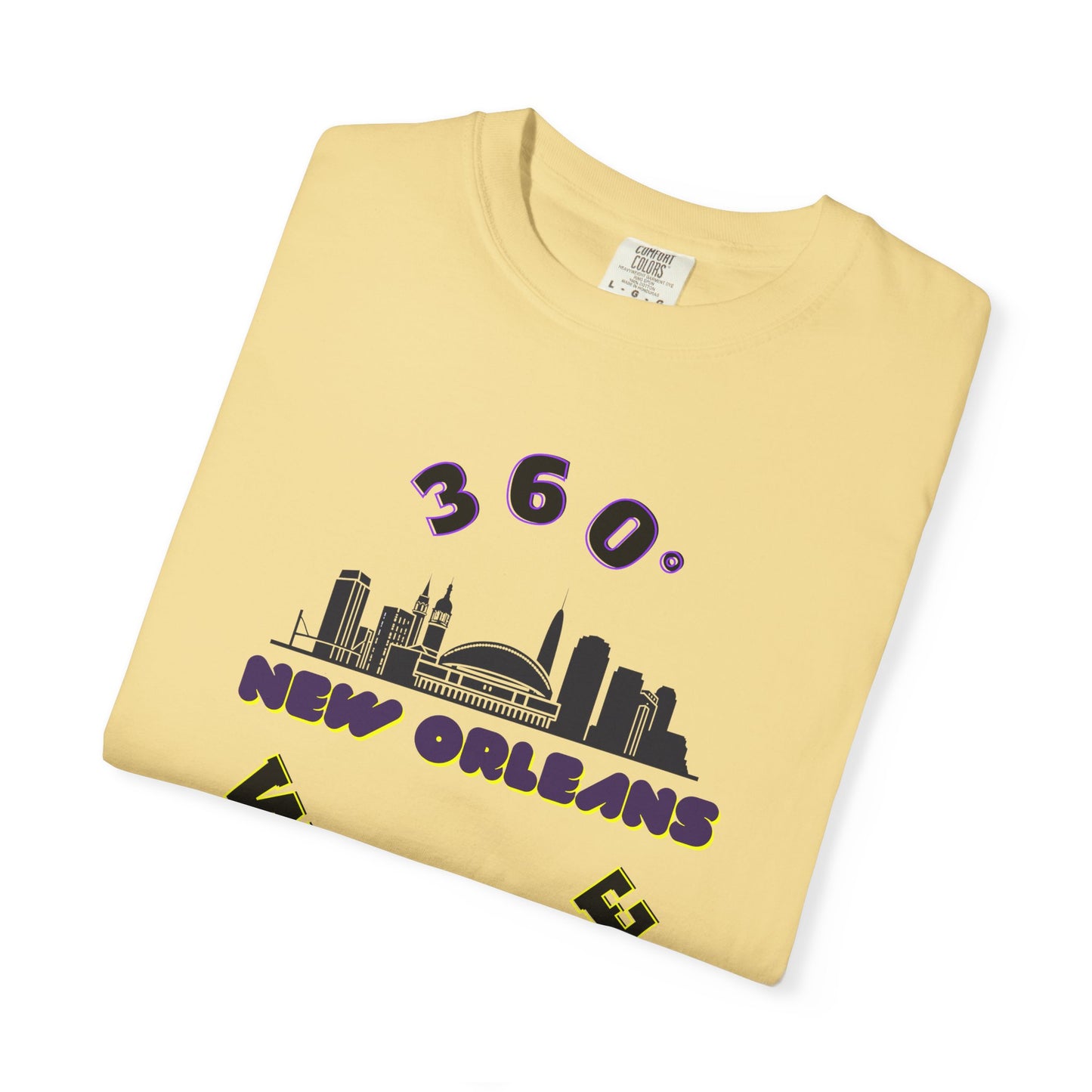 PLAYAUDIOMUSIC® 360WITME™ ORLEANS CITY TEE