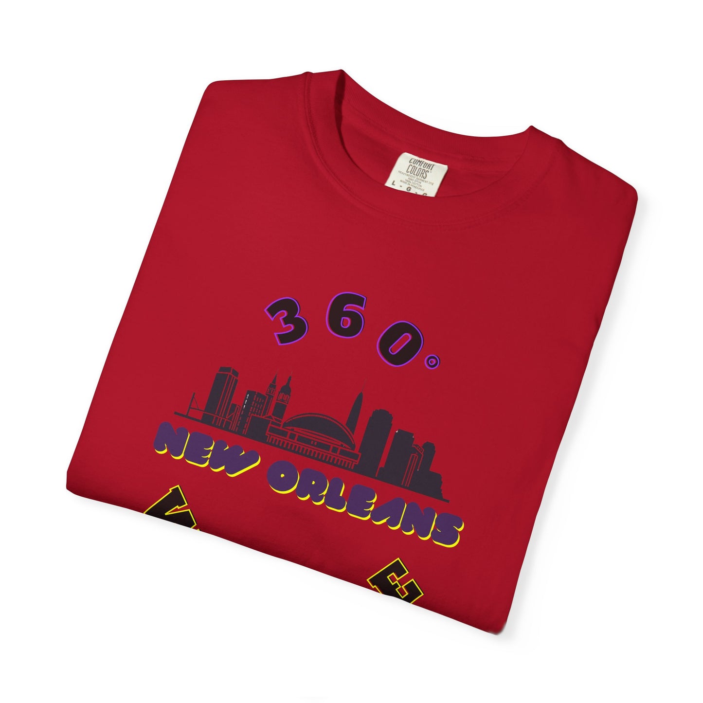PLAYAUDIOMUSIC® 360WITME™ ORLEANS CITY TEE