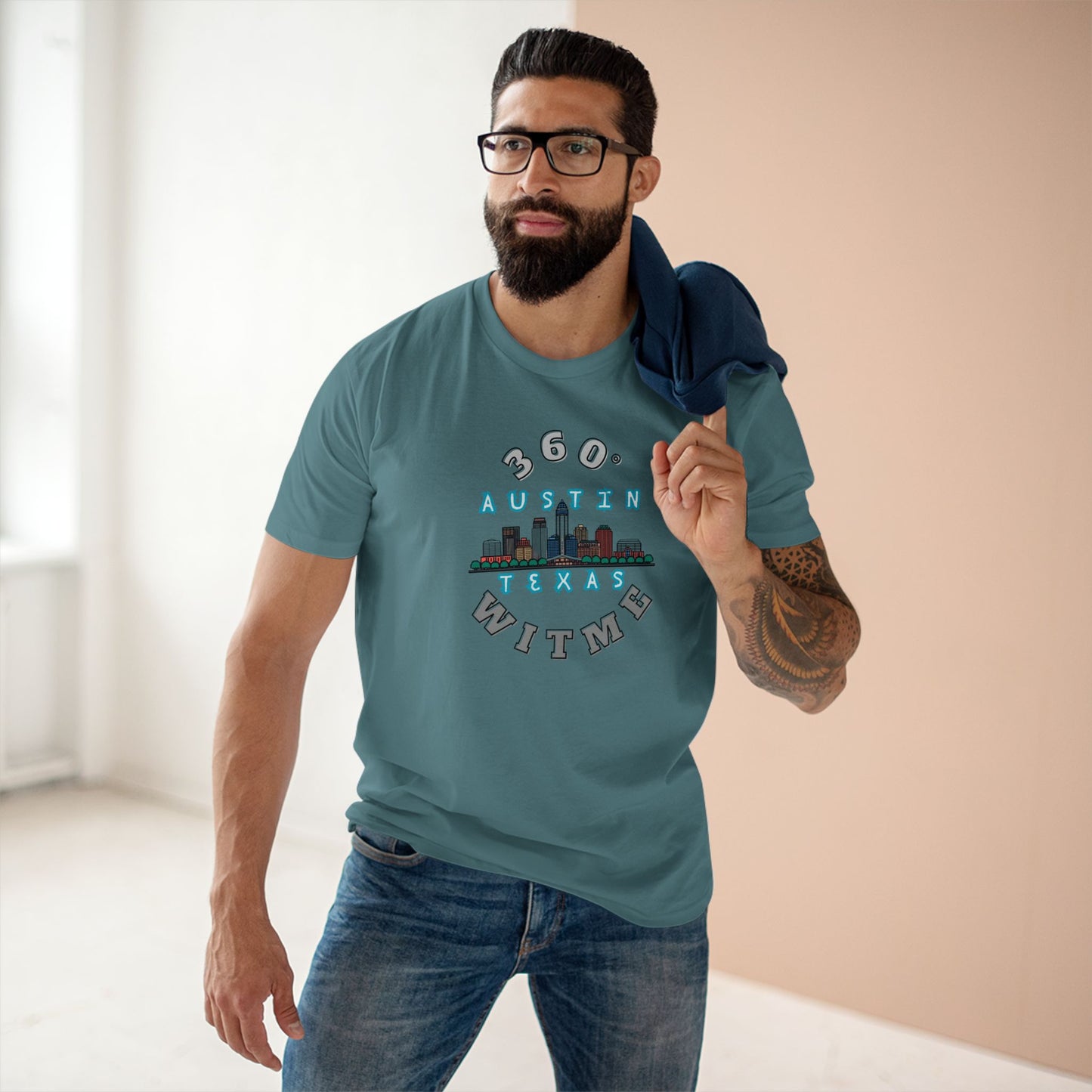 PLAYAUDIOMUSIC® 360WITME™ AUSTIN TEXAS Tee