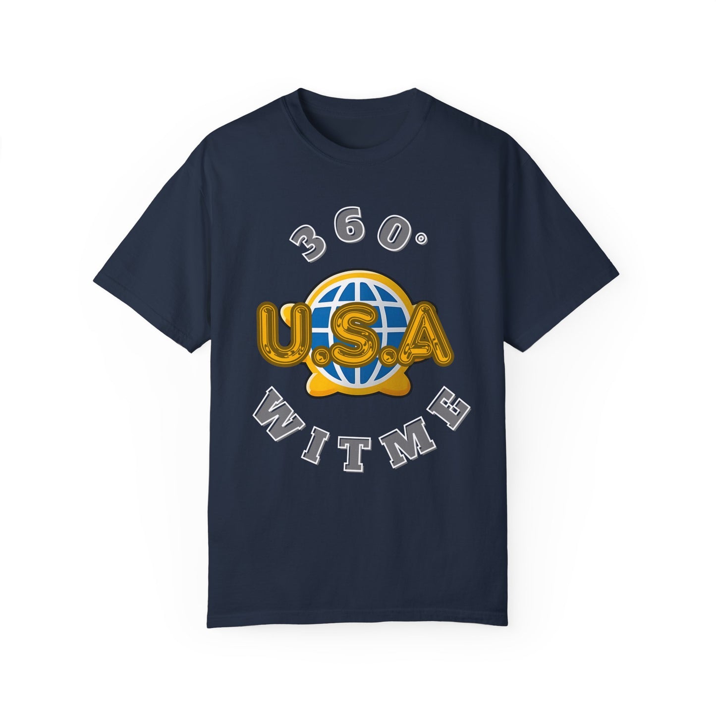 PLAYAUDIOMUSIC® 360WITME™ USA GLOBAL TEE