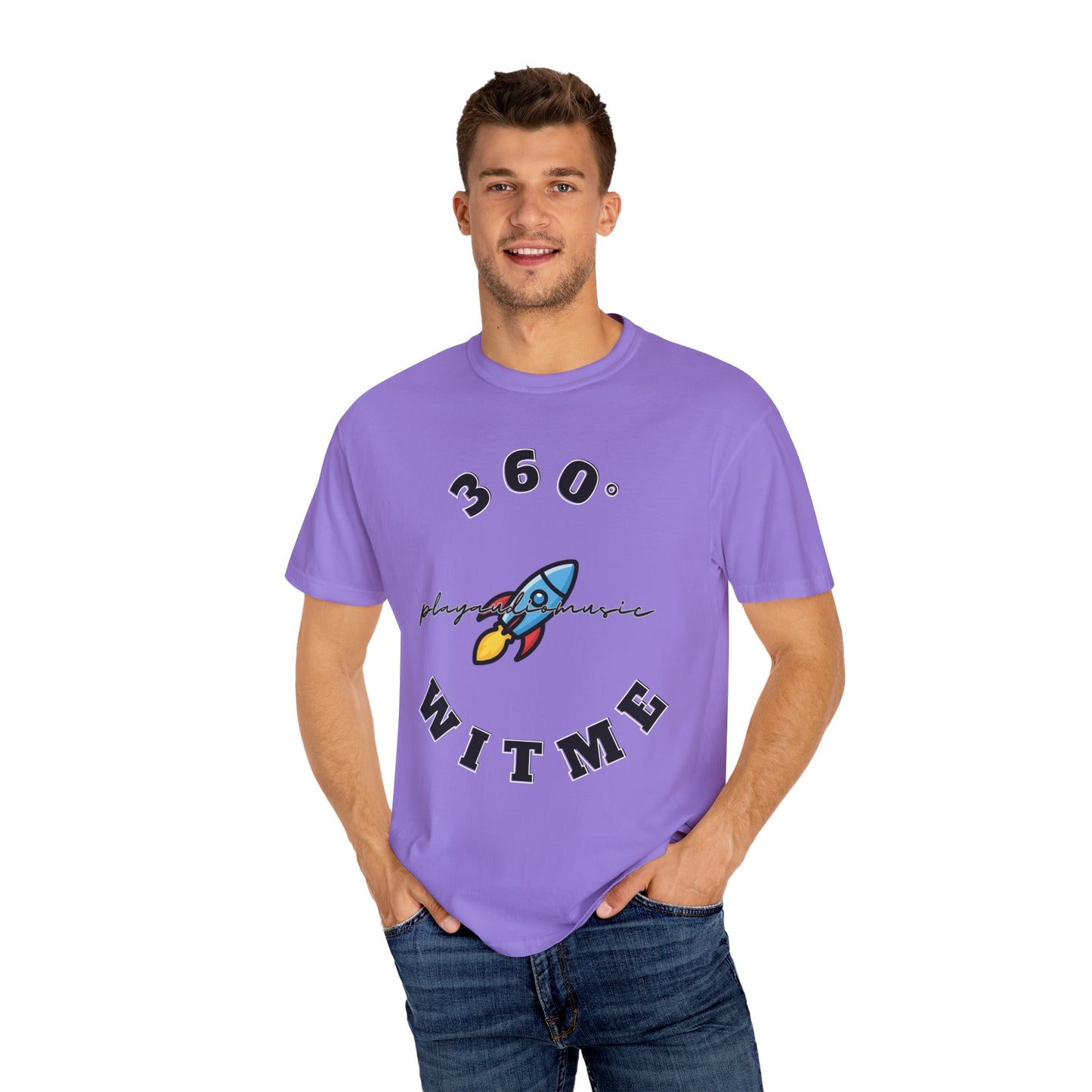 PLAYAUDIOMUSIC® 360WITME™ OUTER SPACE TEE