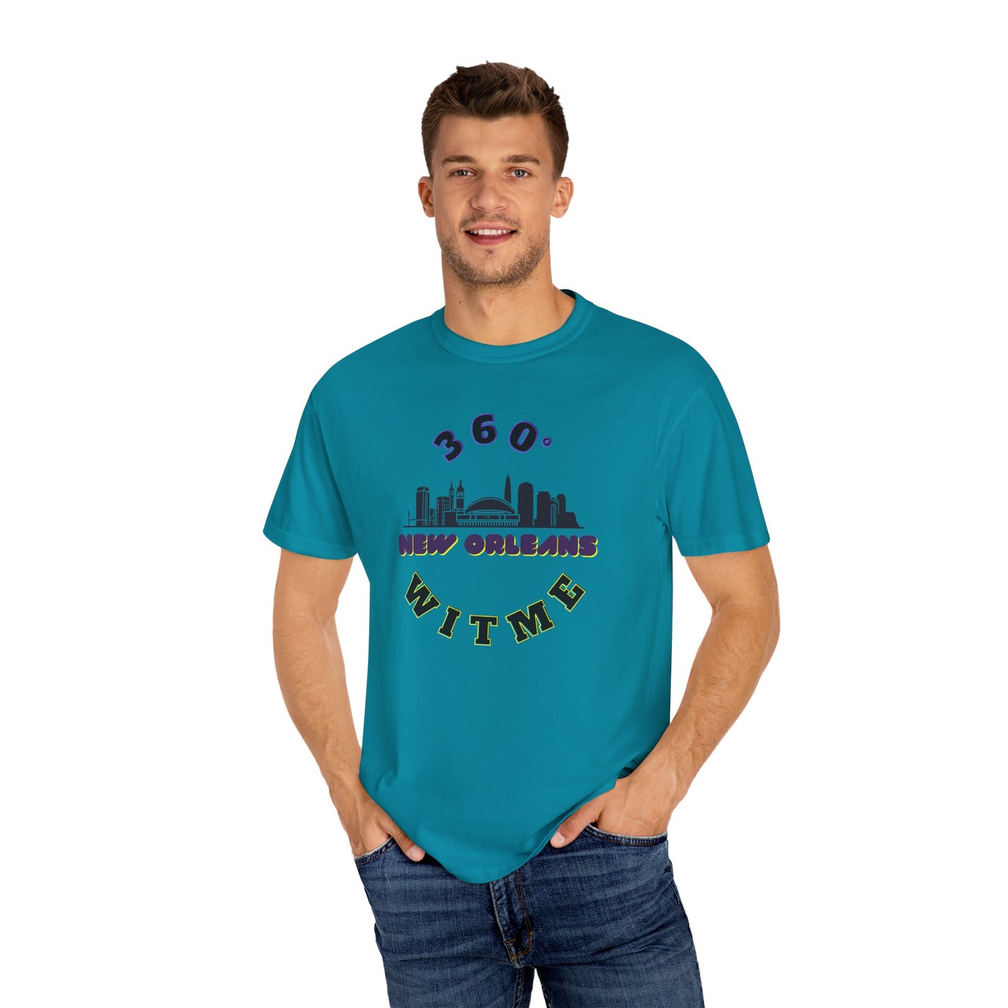 PLAYAUDIOMUSIC® 360WITME™ ORLEANS CITY TEE