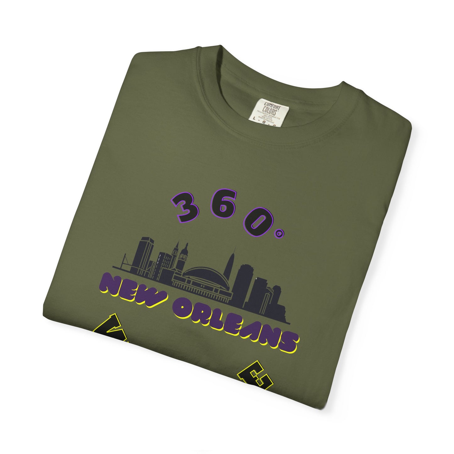 PLAYAUDIOMUSIC® 360WITME™ ORLEANS CITY TEE