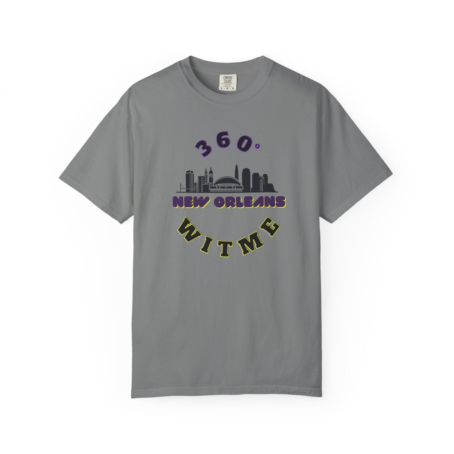 PLAYAUDIOMUSIC® 360WITME™ ORLEANS CITY TEE