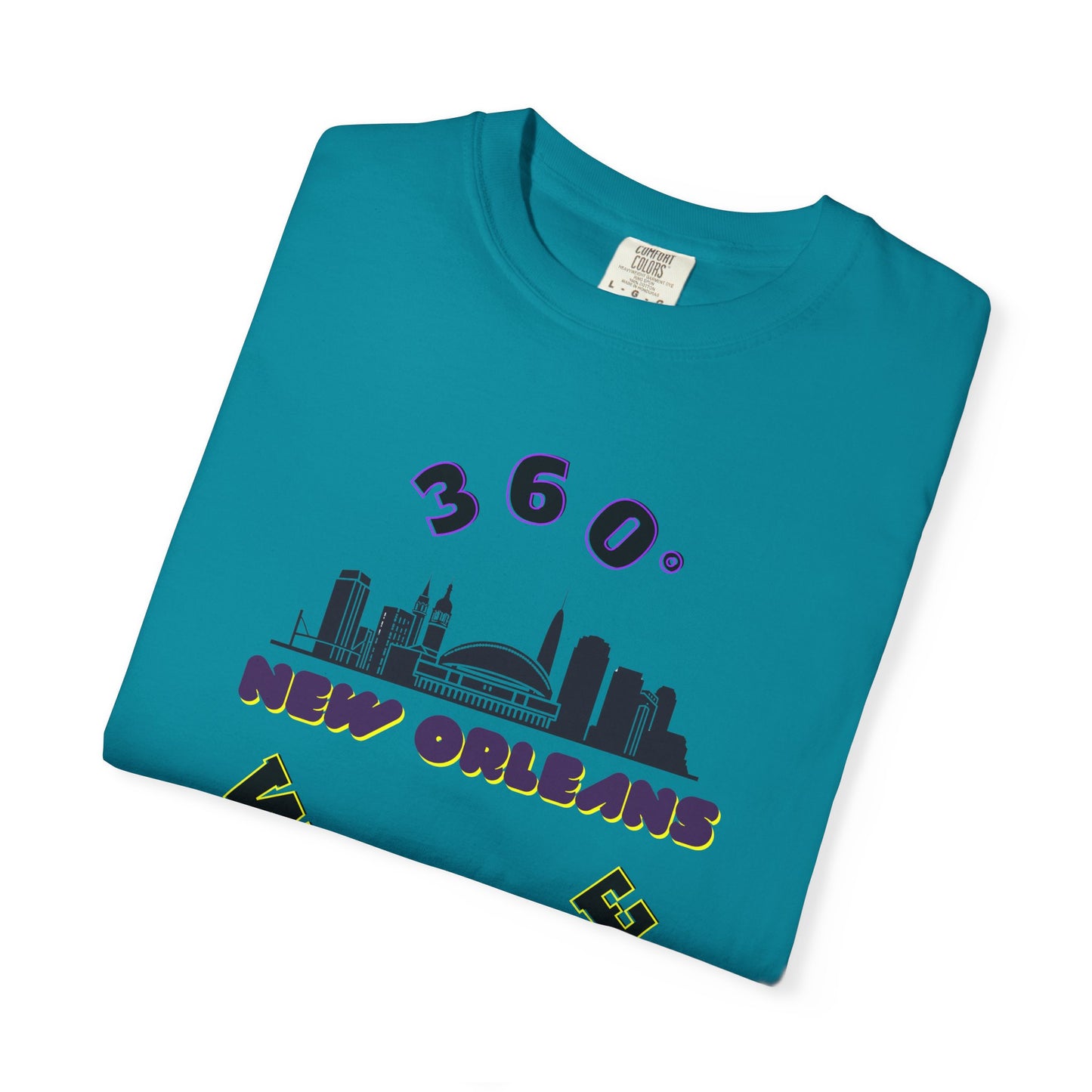 PLAYAUDIOMUSIC® 360WITME™ ORLEANS CITY TEE
