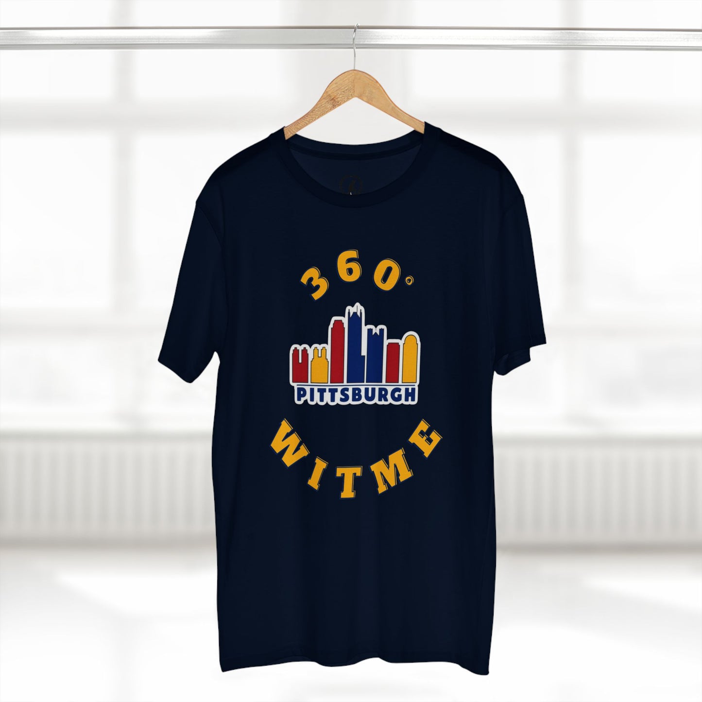 PLAYAUDIOMUSIC® 360WITME™ Pittsburgh Skyline Tee