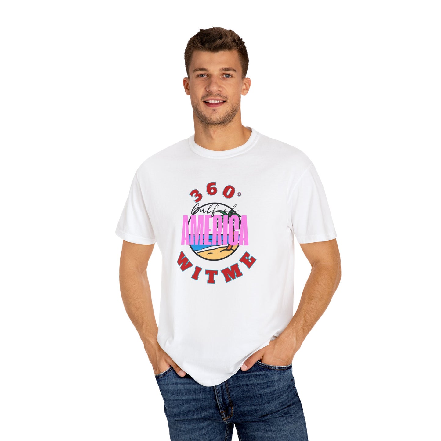 PLAYAUDIOMUSIC® 360WITME™ AMERICA CITY TEE