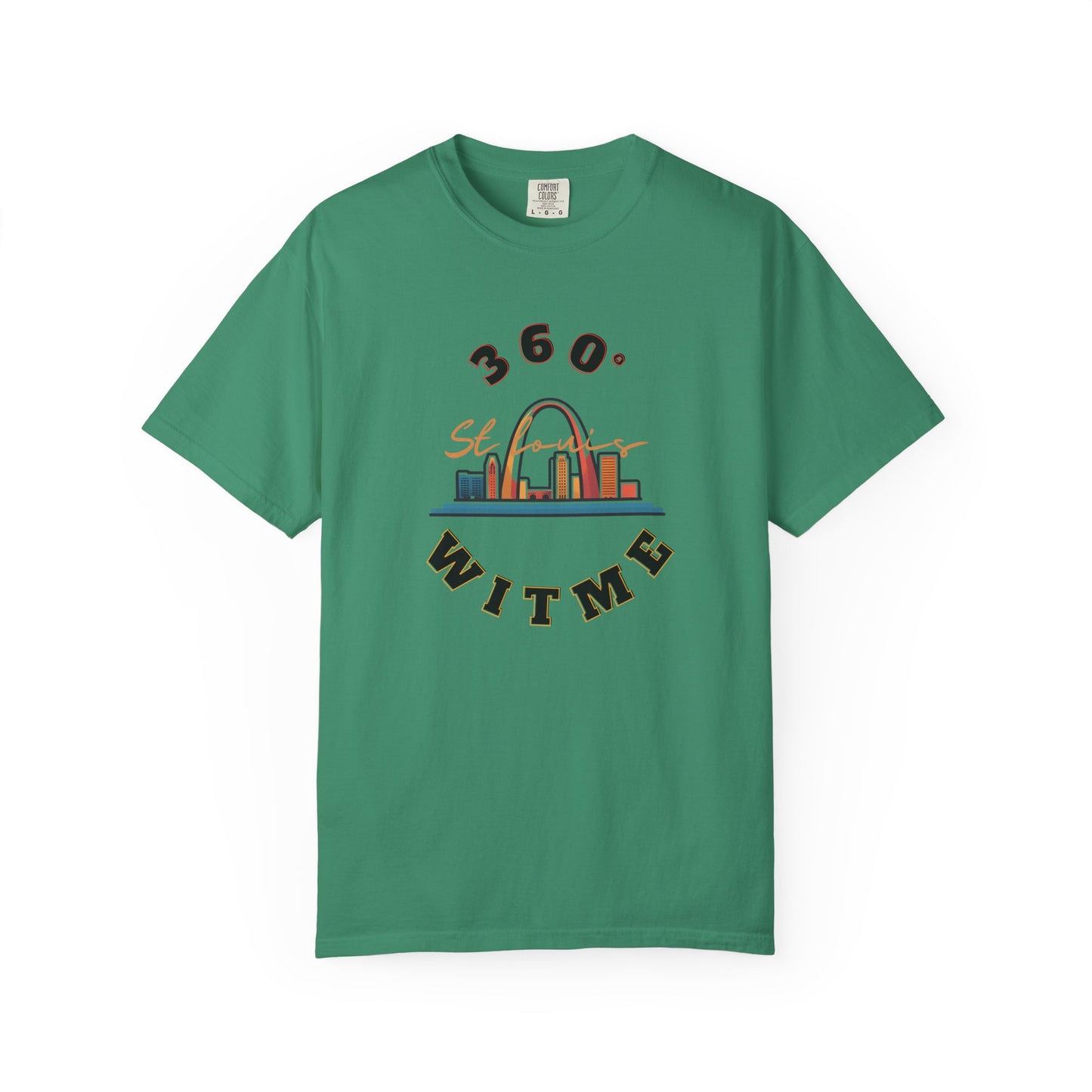 PLAYAUDIOMUSIC® 360WITME™ StLouis ARCH CITY TEE