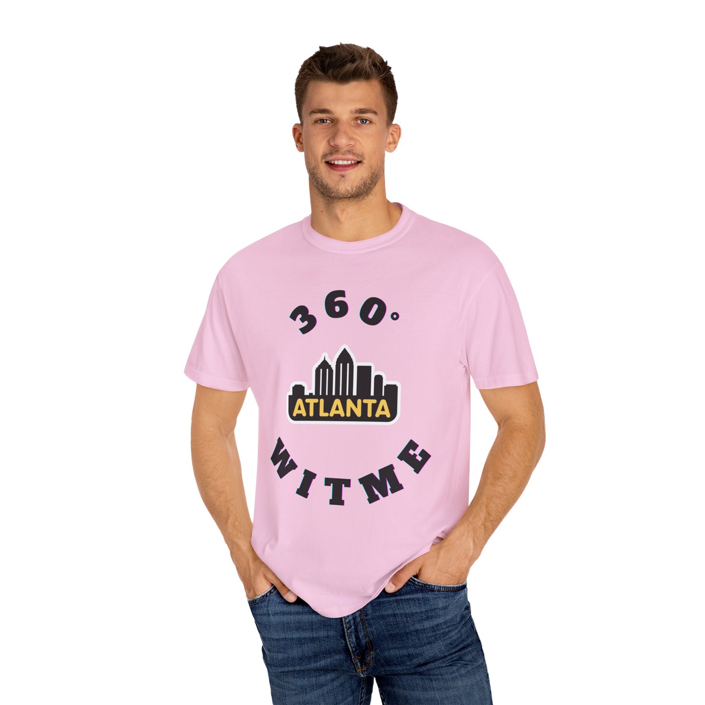 PLAYAUDIOMUSIC® 360WITME™ BLK ATL SKY TEE