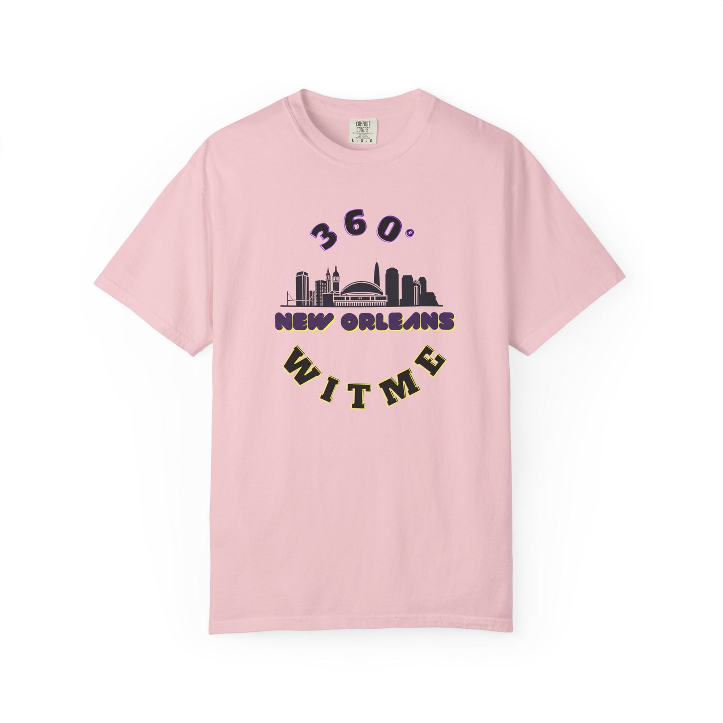 PLAYAUDIOMUSIC® 360WITME™ ORLEANS CITY TEE