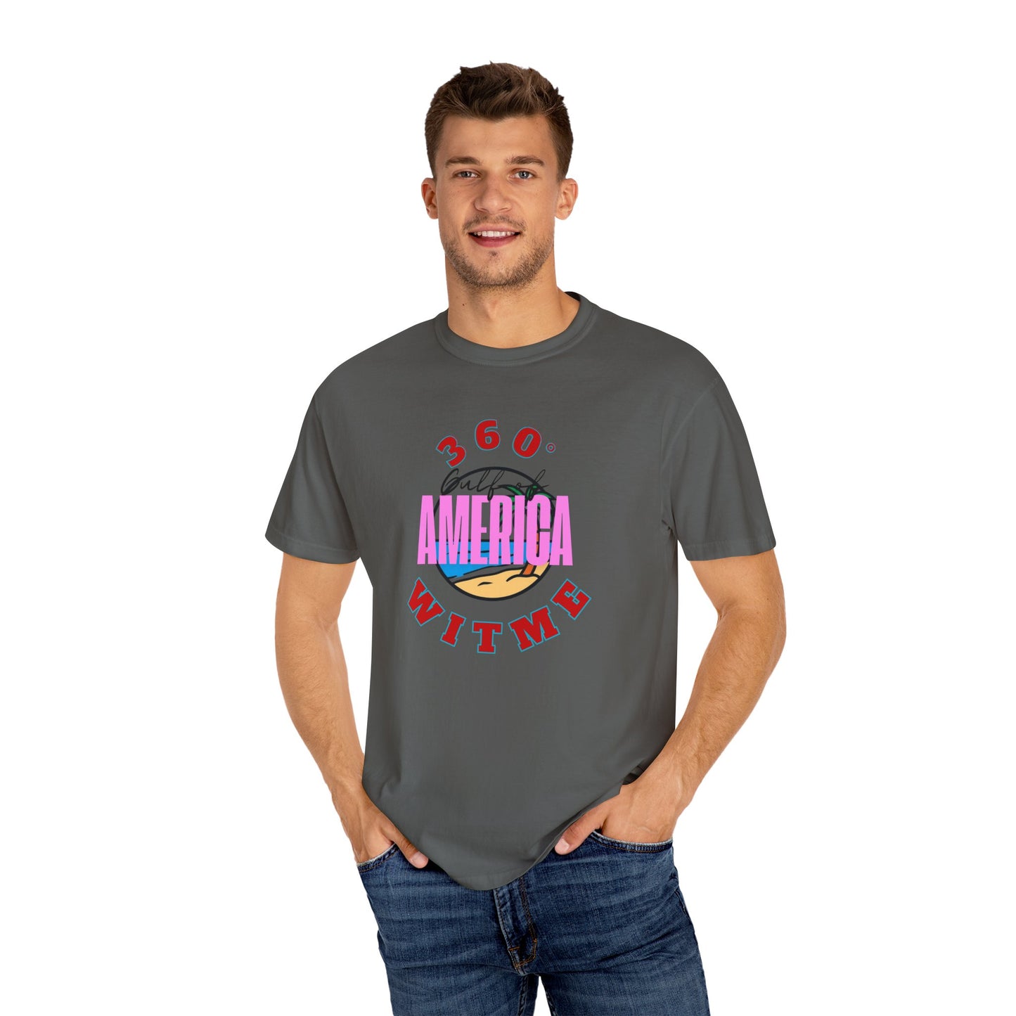 PLAYAUDIOMUSIC® 360WITME™ AMERICA CITY TEE