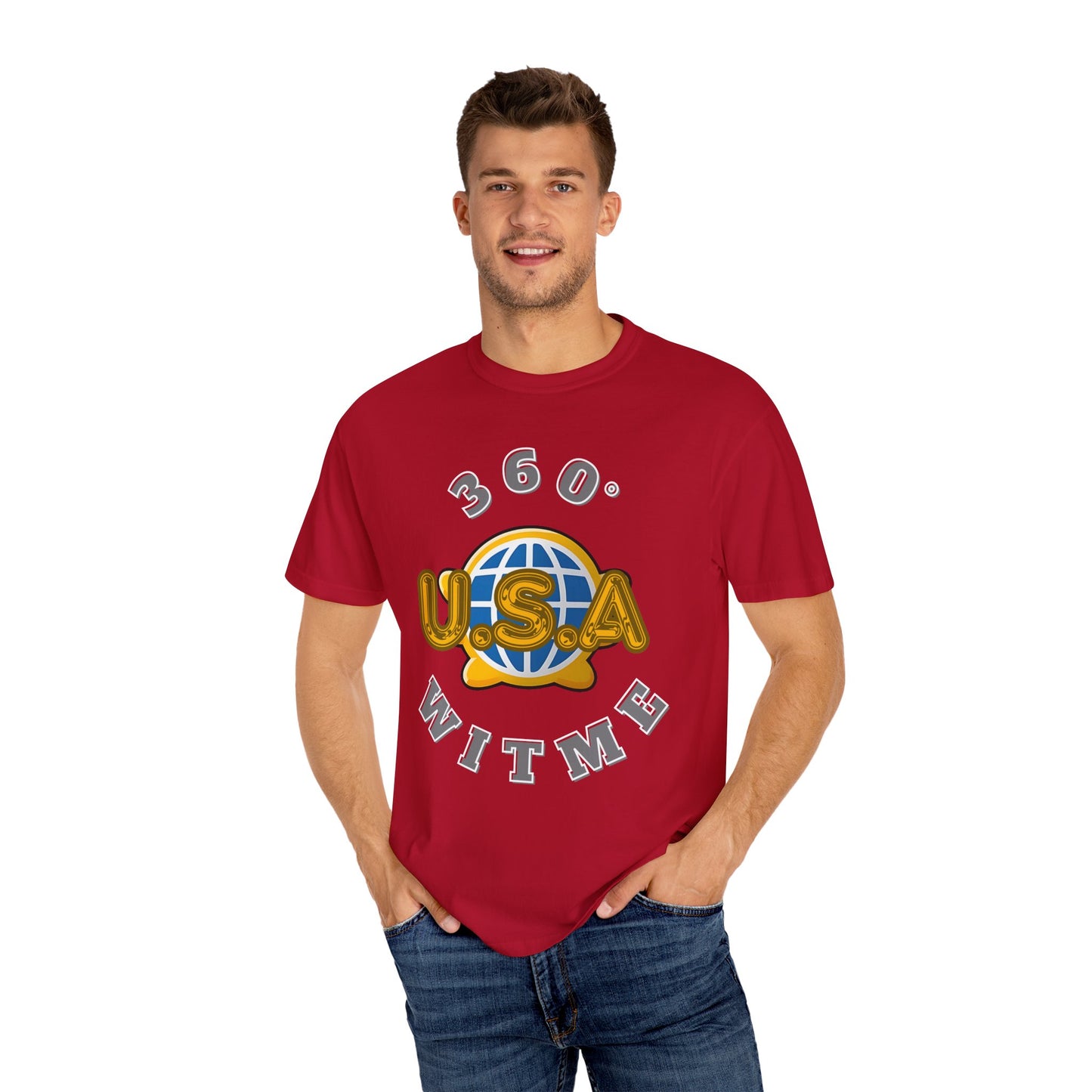 PLAYAUDIOMUSIC® 360WITME™ USA GLOBAL TEE