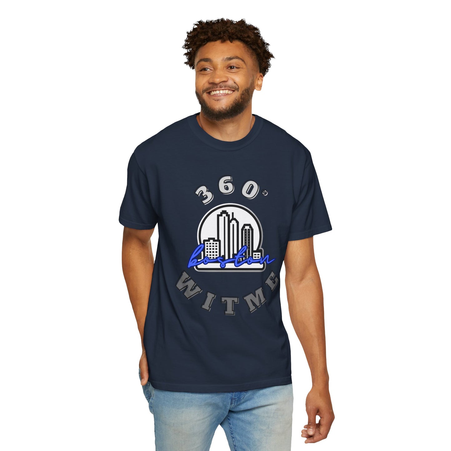 PLAYAUDIOMUSIC® 360WITME™ BOSTON CITY TEE