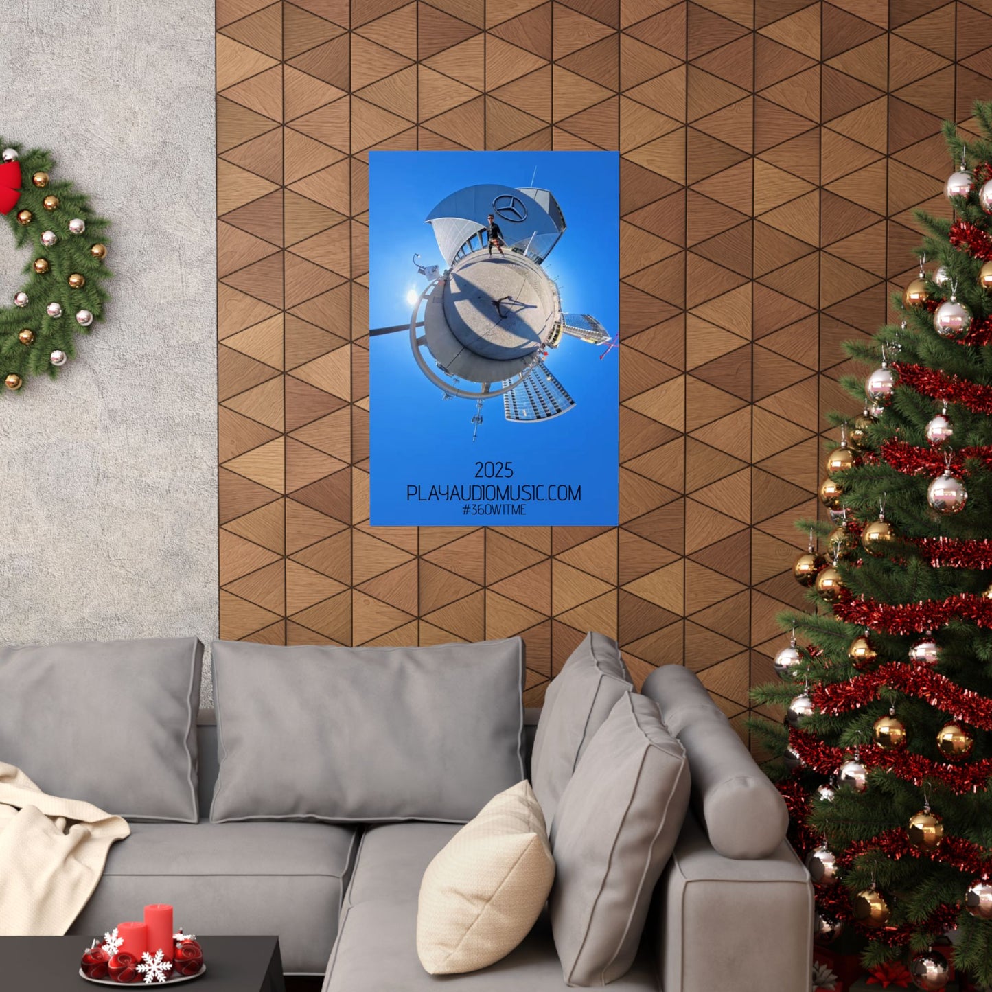 PLAYAUDIOMUSIC® Posters : 360WITME™ Photo #001 2025 Poster
