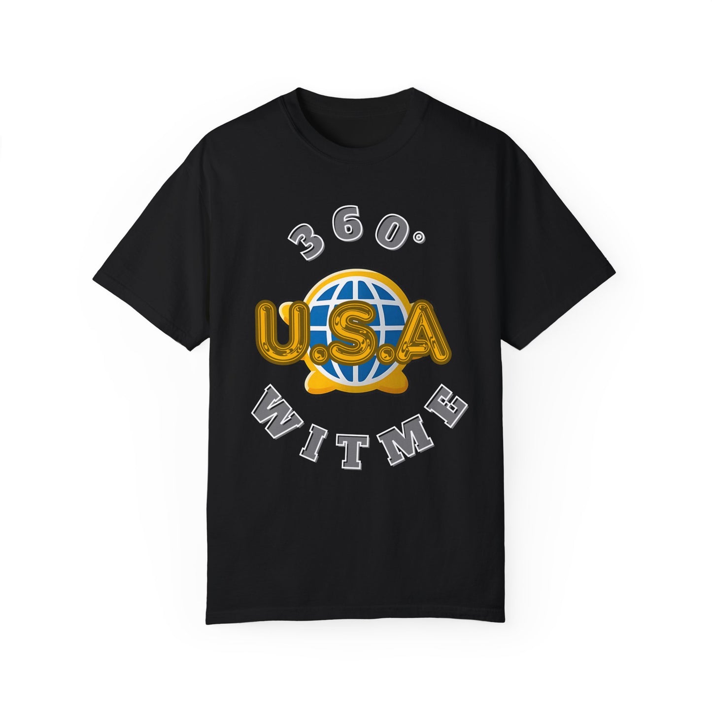 PLAYAUDIOMUSIC® 360WITME™ USA GLOBAL TEE