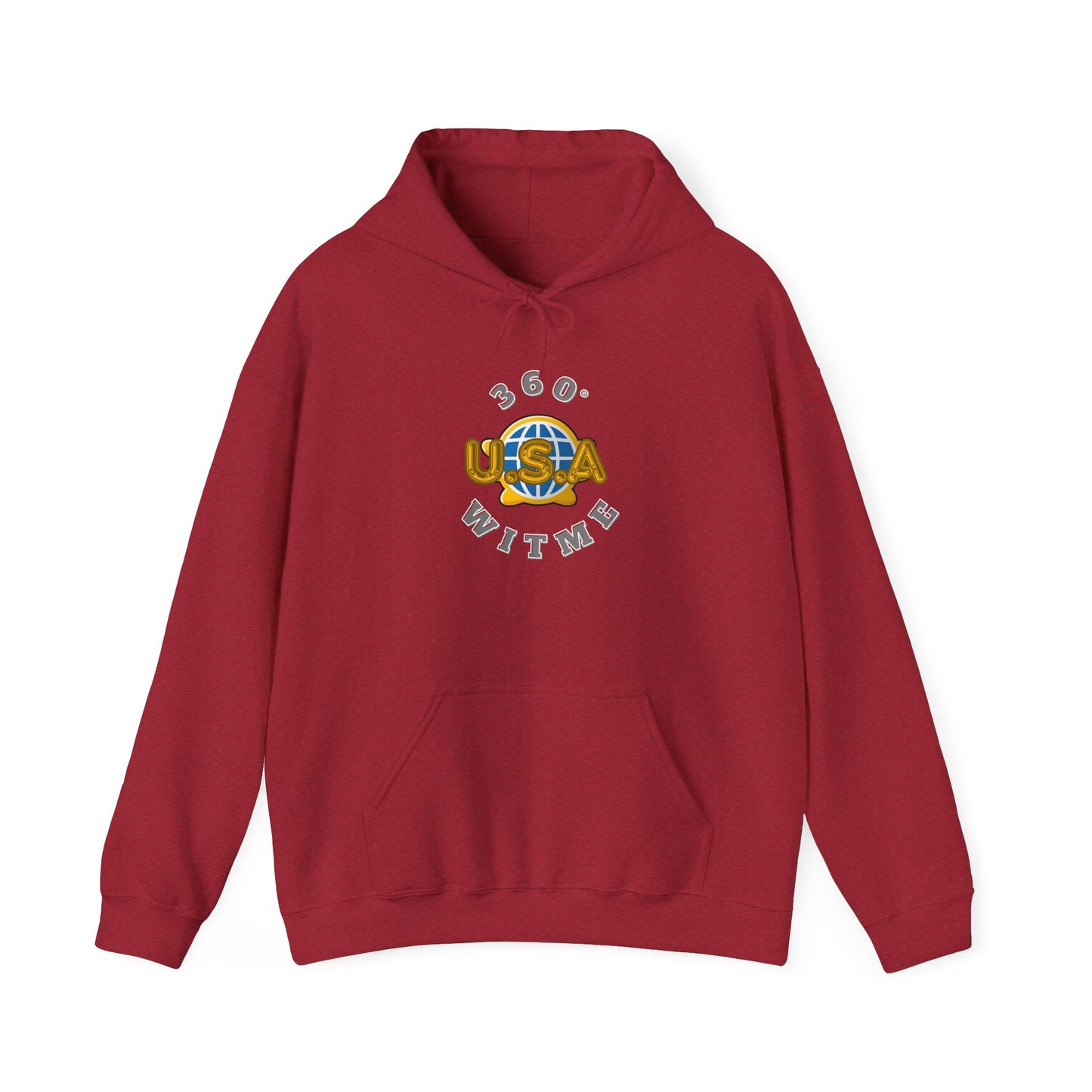 PLAYAUDIOMUSIC® 360WITME™ USA GLOBAL Hoodie