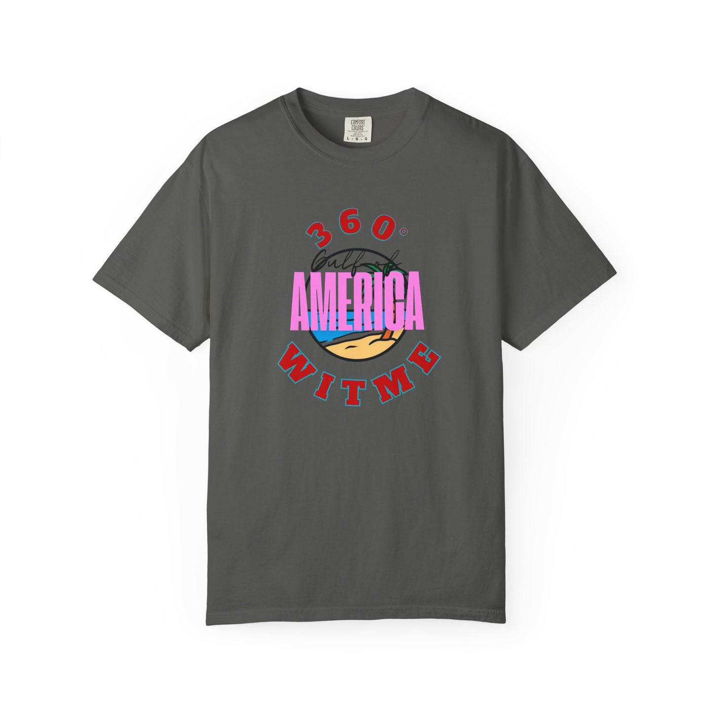 PLAYAUDIOMUSIC® 360WITME™ AMERICA CITY TEE