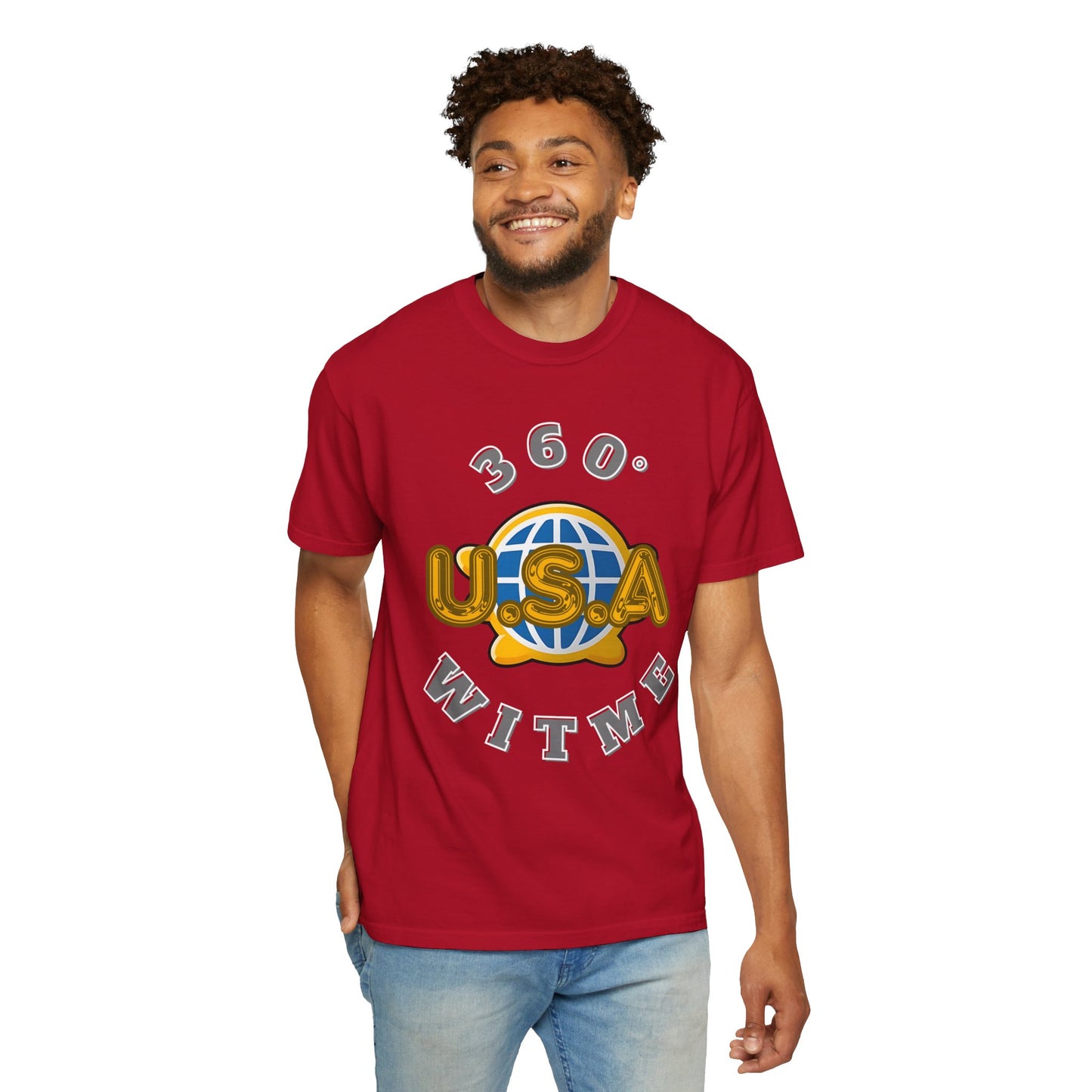 PLAYAUDIOMUSIC® 360WITME™ USA GLOBAL TEE