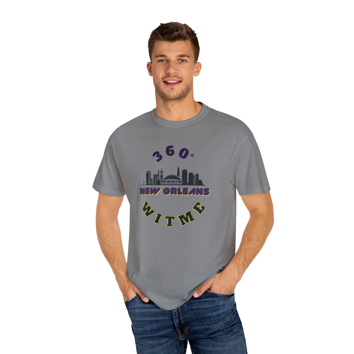 PLAYAUDIOMUSIC® 360WITME™ ORLEANS CITY TEE