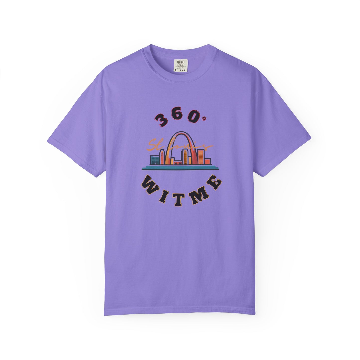 PLAYAUDIOMUSIC® 360WITME™ StLouis ARCH CITY TEE