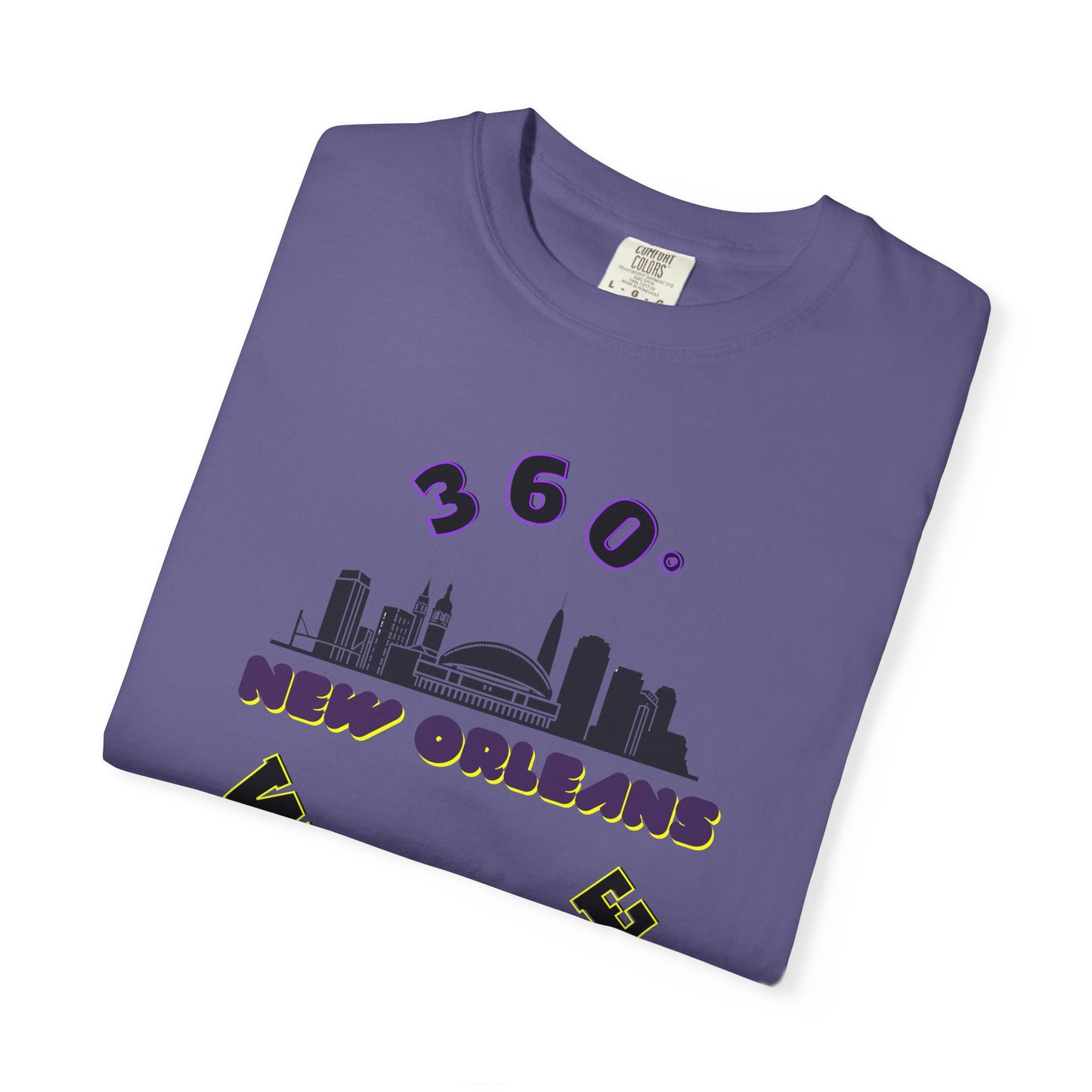 PLAYAUDIOMUSIC® 360WITME™ ORLEANS CITY TEE