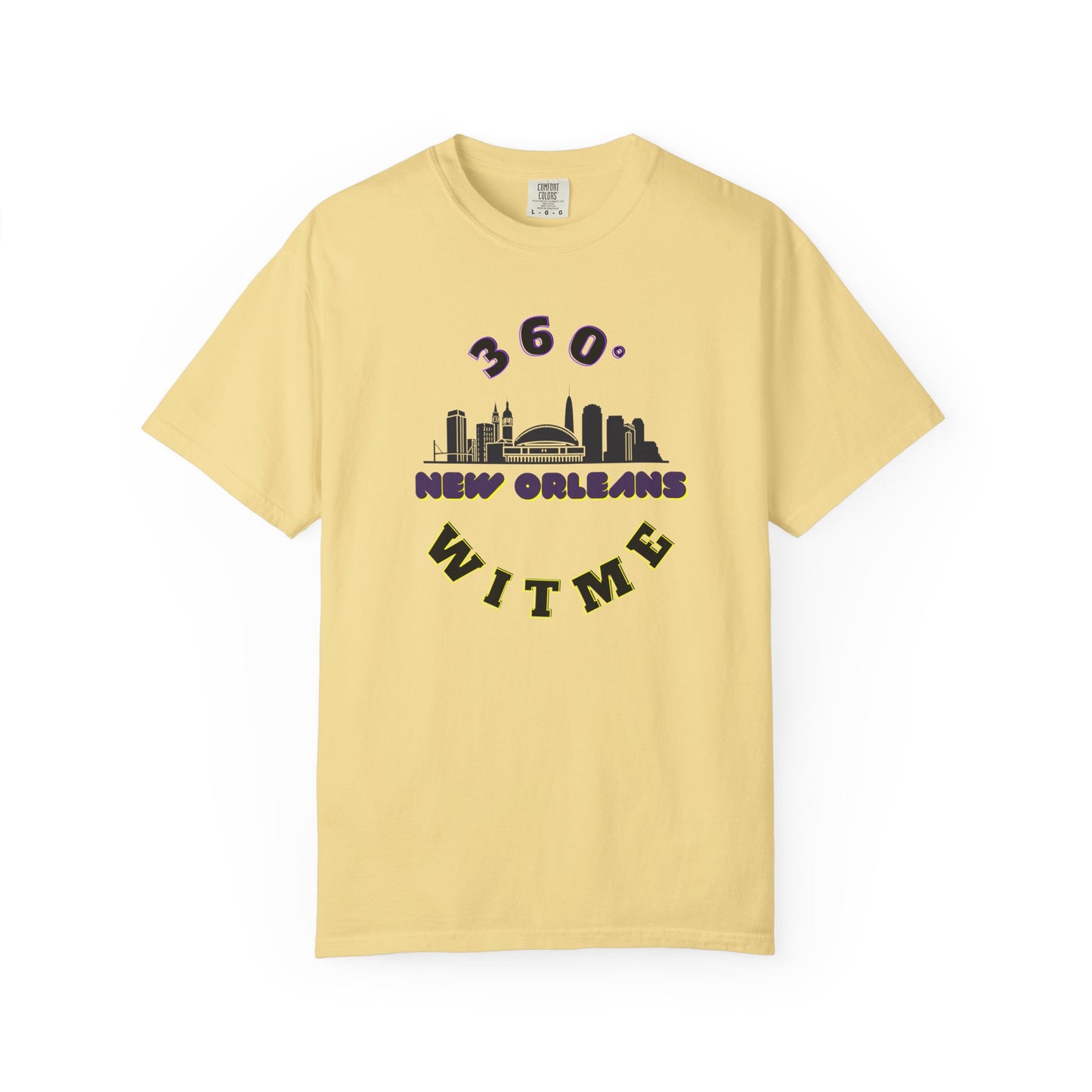PLAYAUDIOMUSIC® 360WITME™ ORLEANS CITY TEE