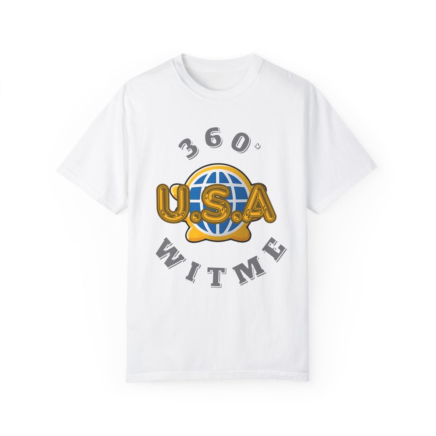 PLAYAUDIOMUSIC® 360WITME™ USA GLOBAL TEE