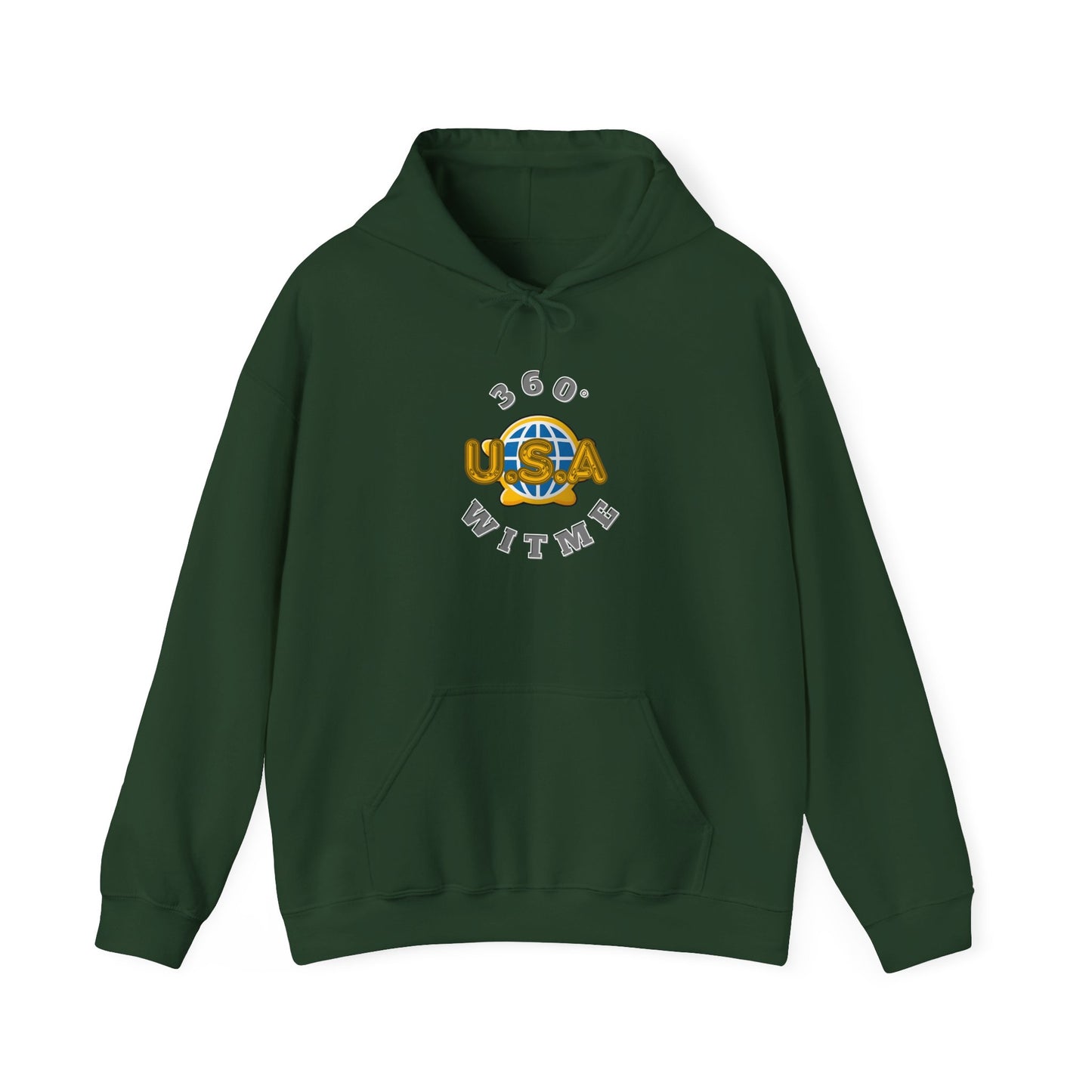 PLAYAUDIOMUSIC® 360WITME™ USA GLOBAL Hoodie