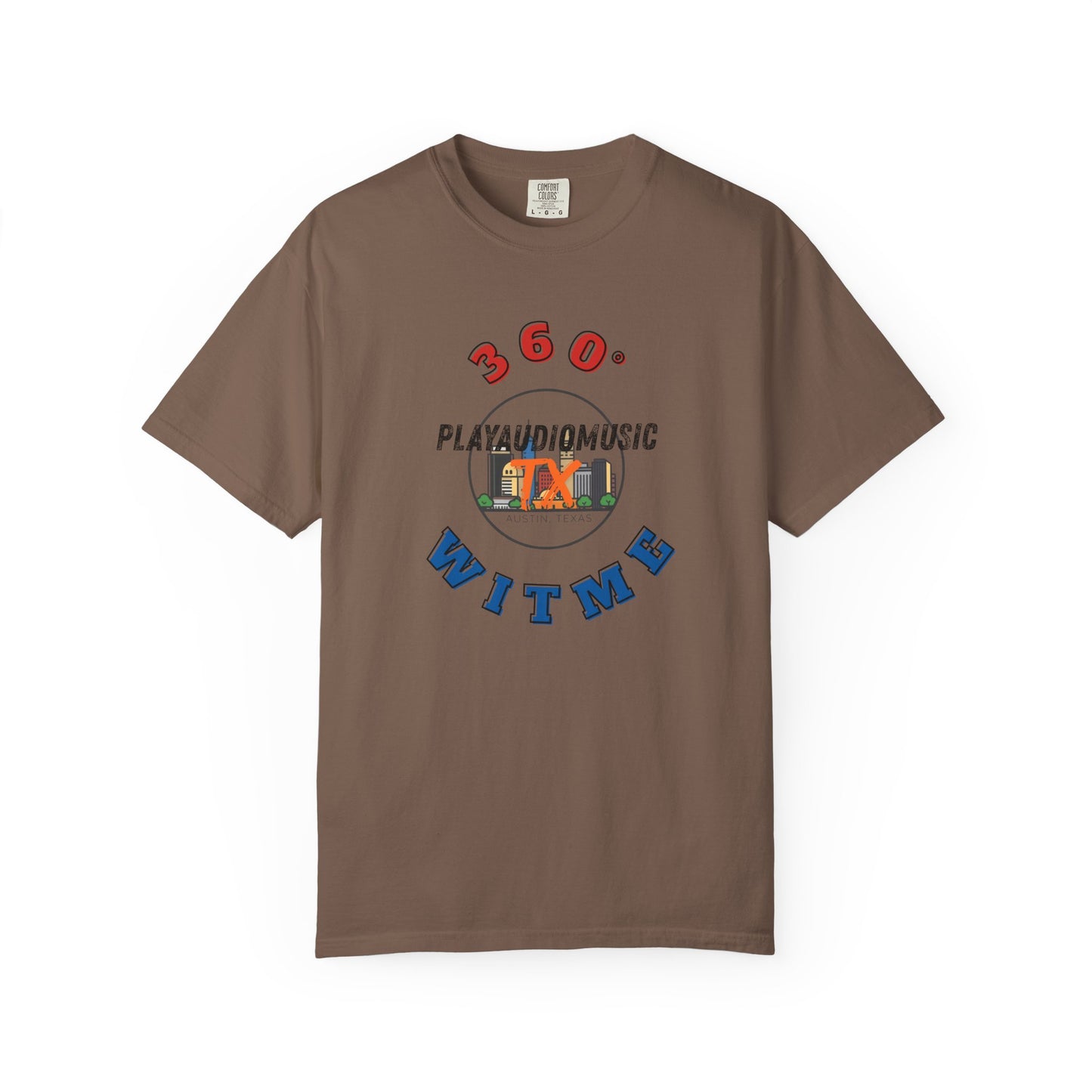 PLAYAUDIOMUSIC® 360WITME™ PXTX TEE