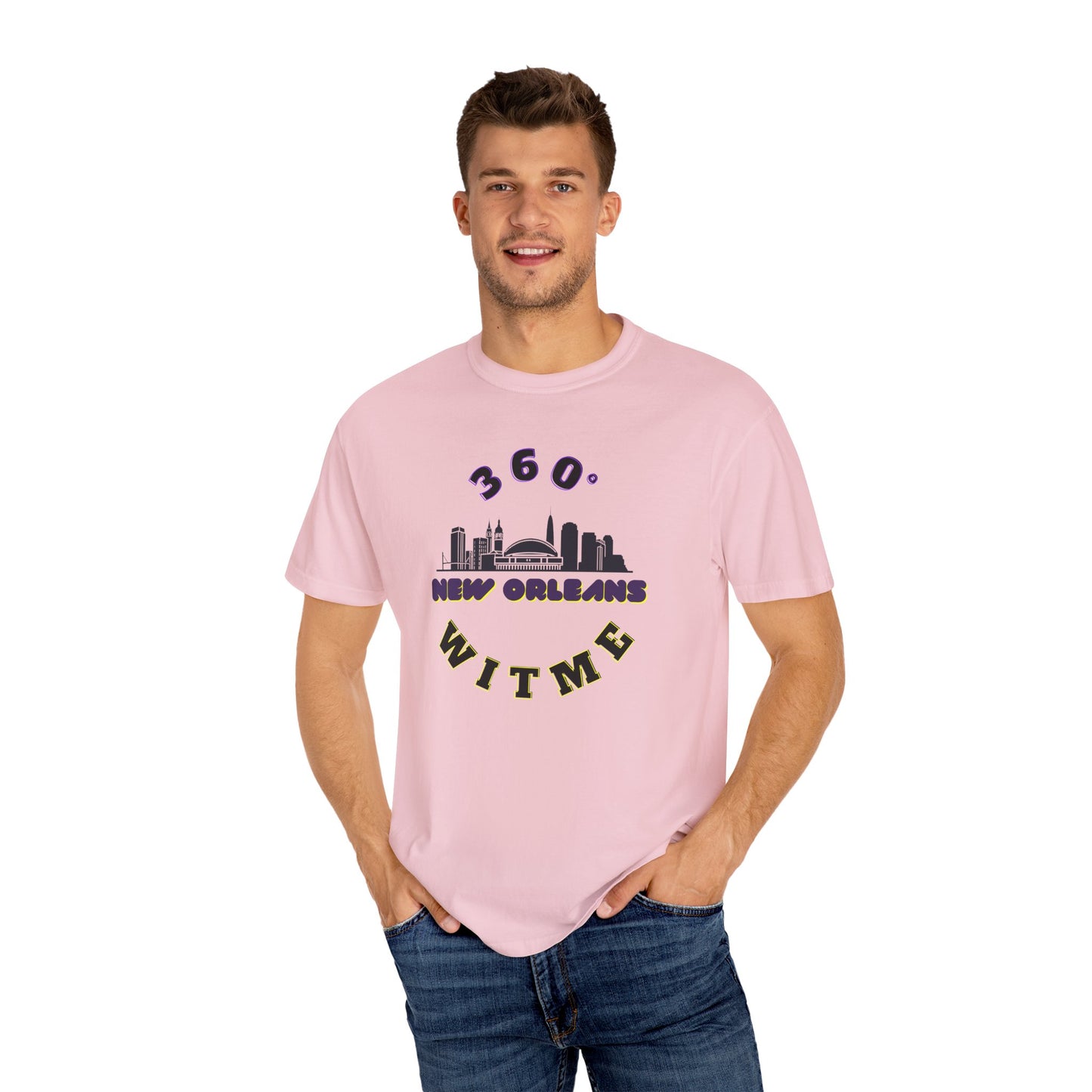 PLAYAUDIOMUSIC® 360WITME™ ORLEANS CITY TEE