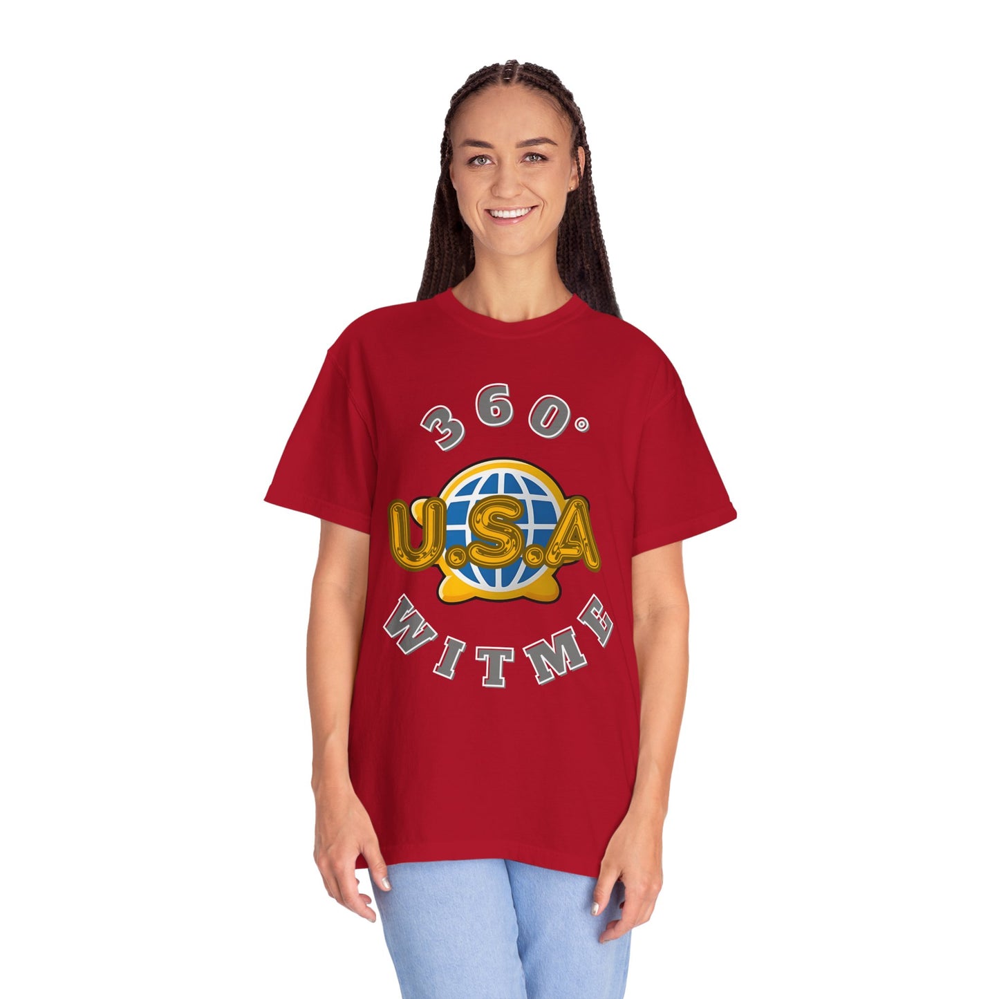 PLAYAUDIOMUSIC® 360WITME™ USA GLOBAL TEE