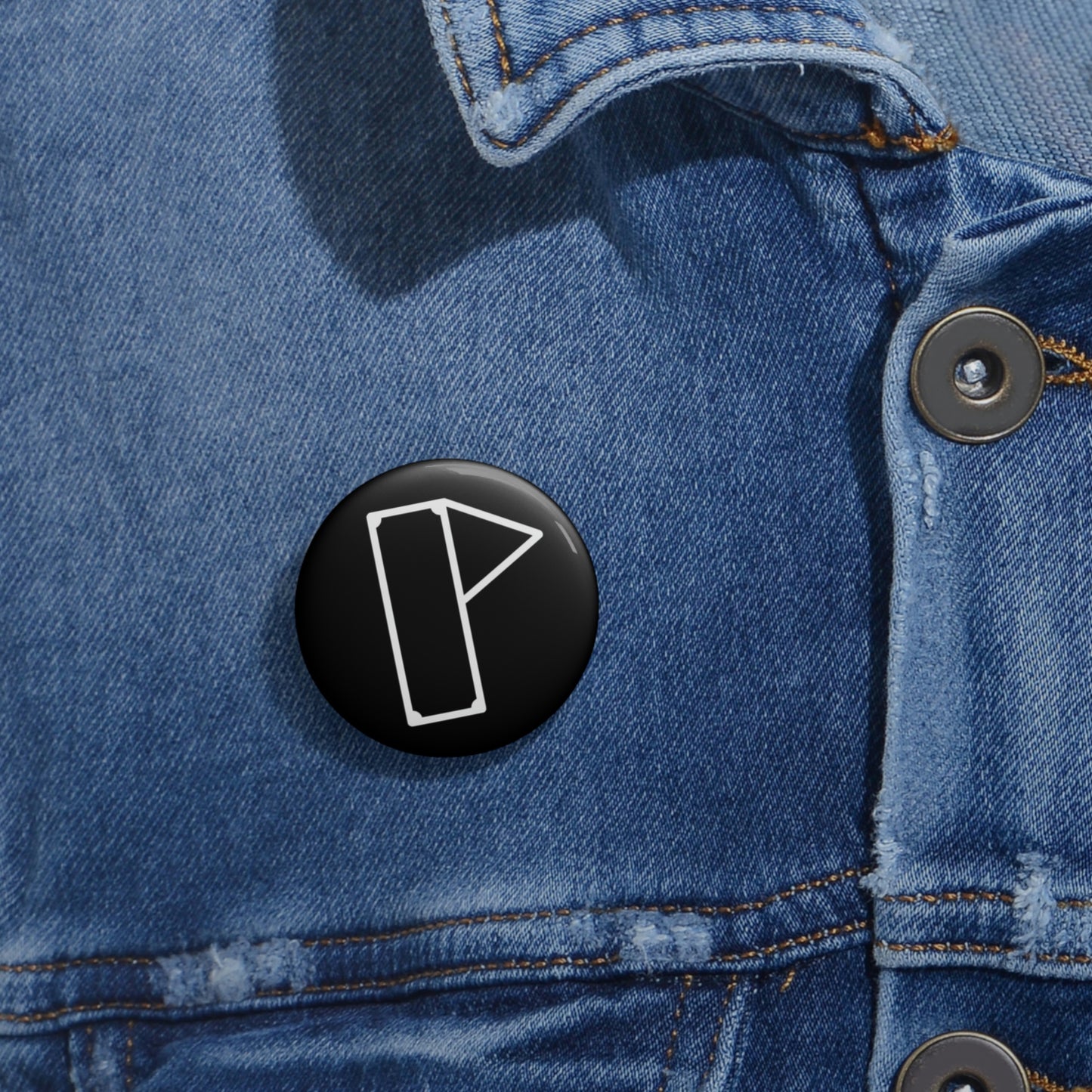 Playaudiomusic Logo Pin Buttons