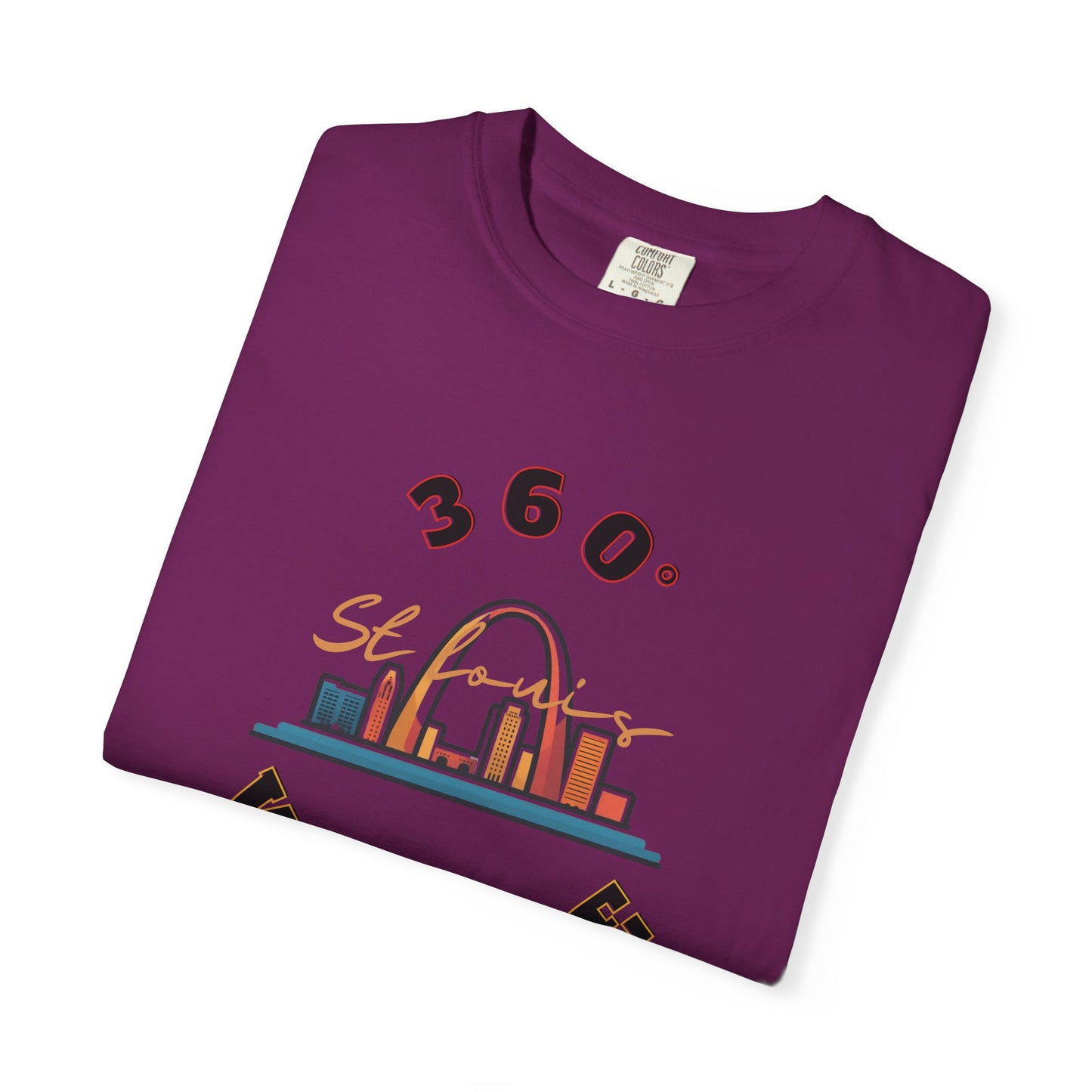 PLAYAUDIOMUSIC® 360WITME™ StLouis ARCH CITY TEE