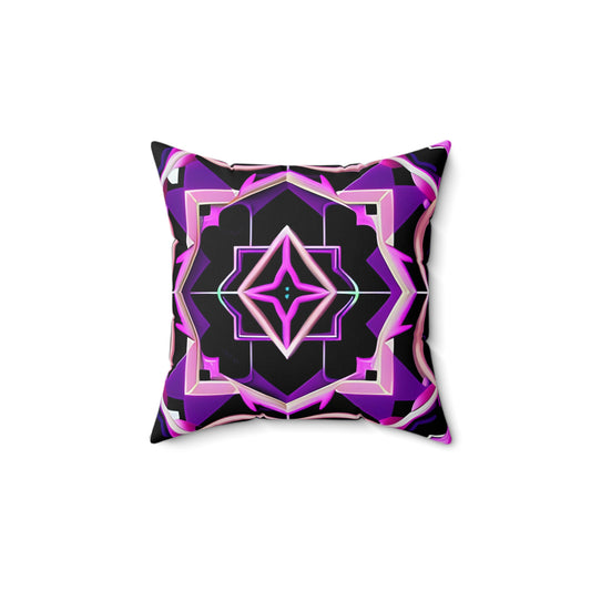 Spun Polyester Square Pillow