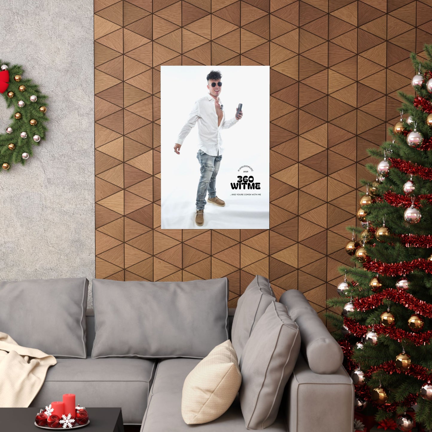 PLAYAUDIOMUSIC® 360WITME Posters 1 : 360WITME™ MISSION COMPLETED 2025 Poster